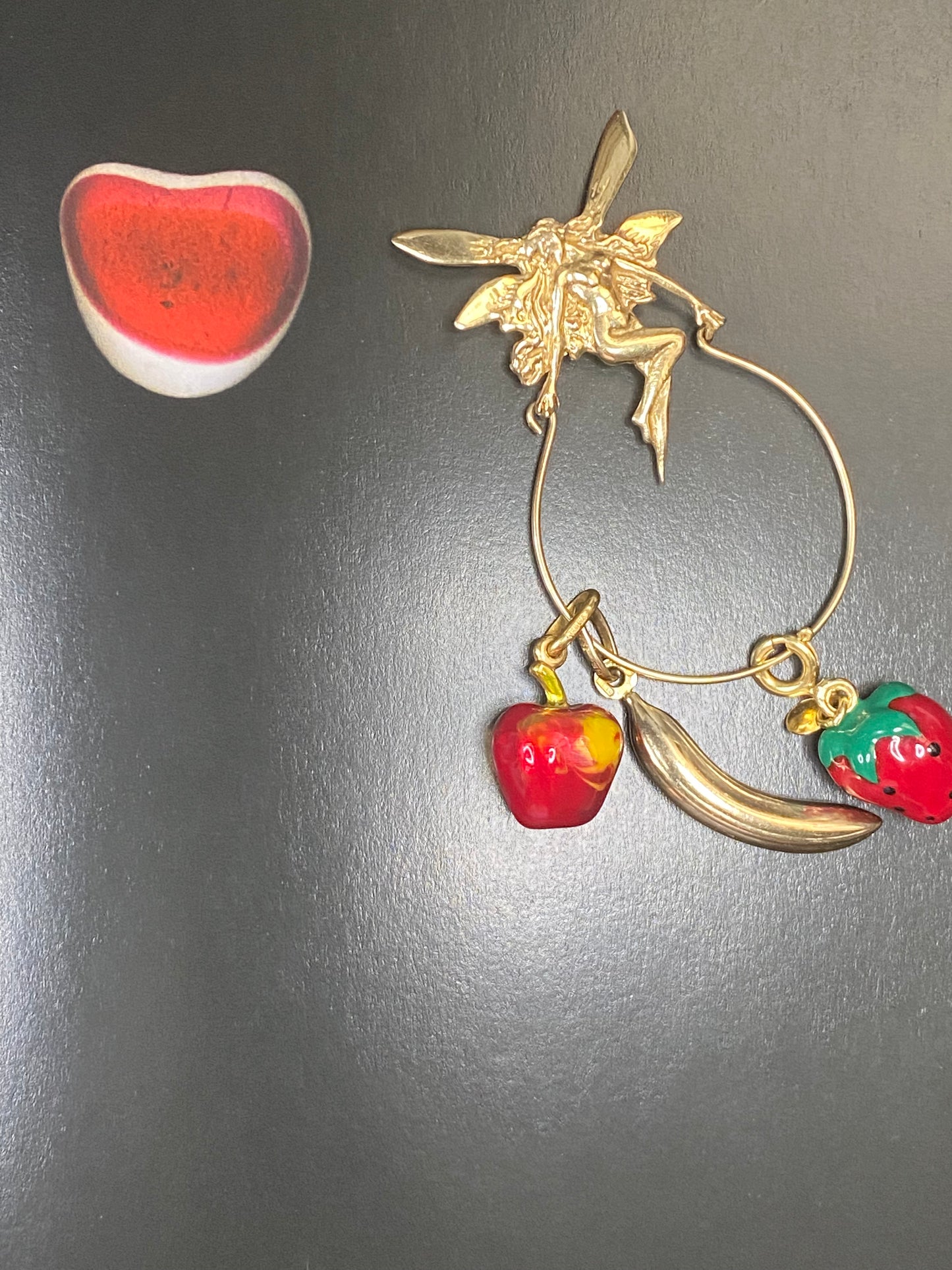 14k RARE Fairy Charm/Holder