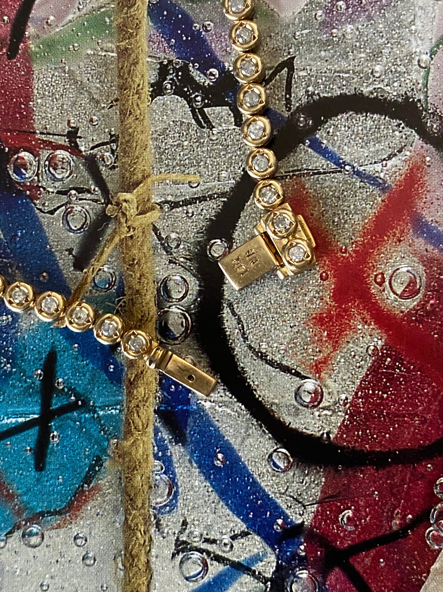 14k Diamond Tennis Bracelet