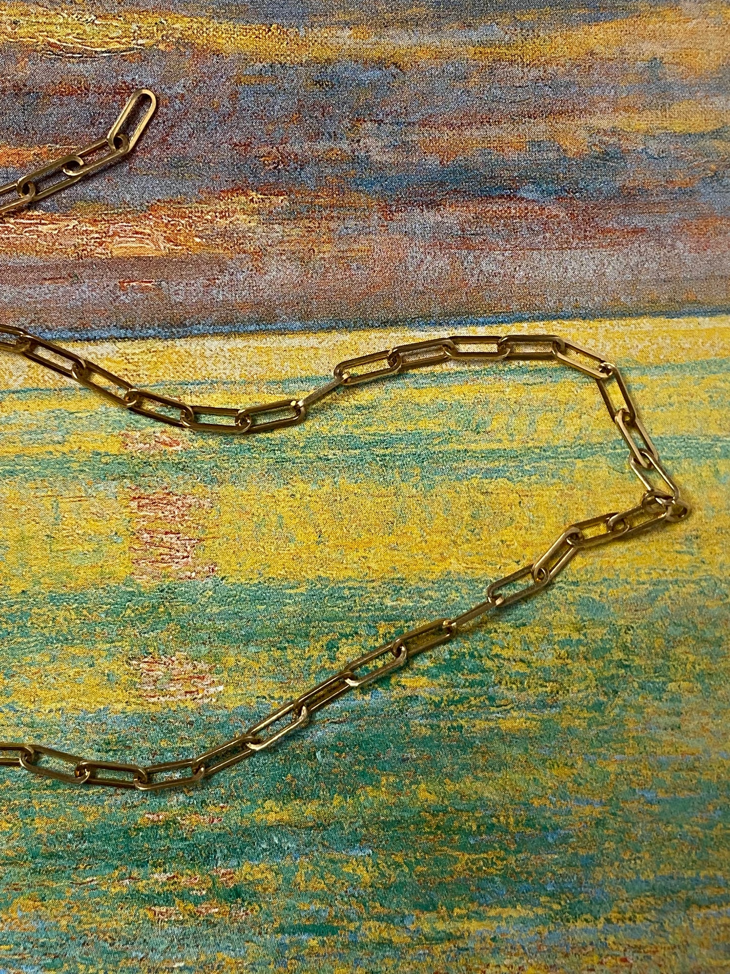 Heart Paperclip Necklace