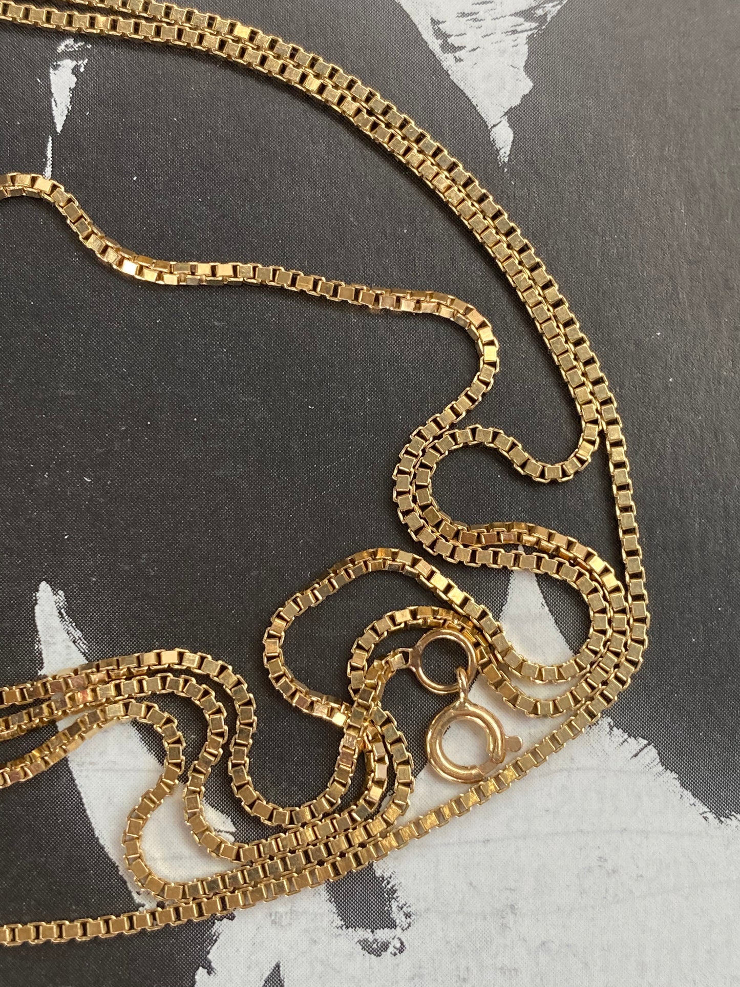 14k Box Chain