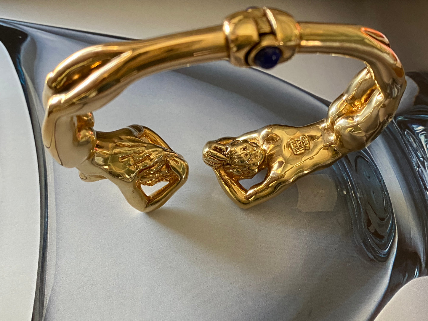 Naked Man & Woman Cuff Bracelet
