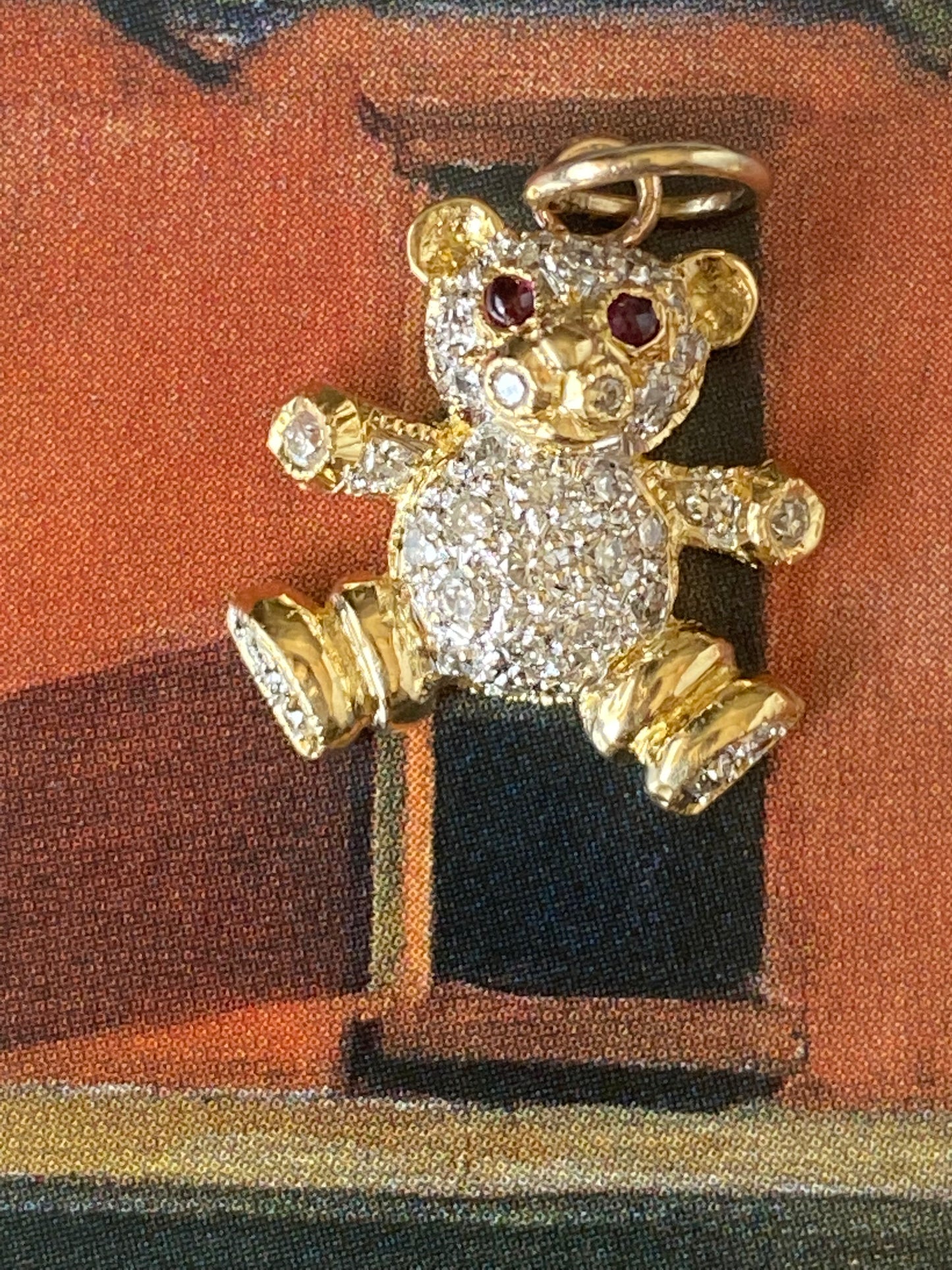 14k Mia Diamond Bear