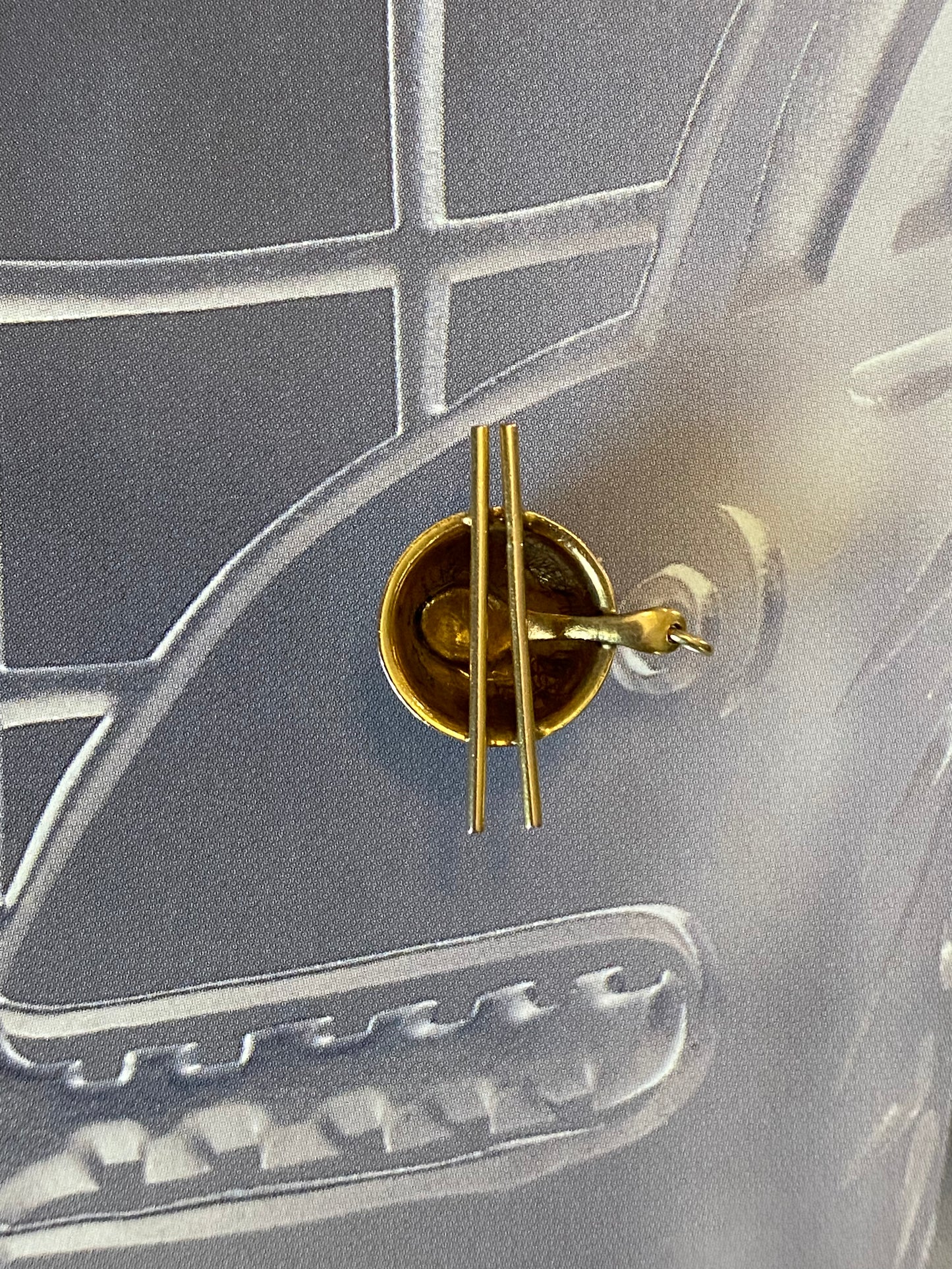 14k Ramen Bowl Charm