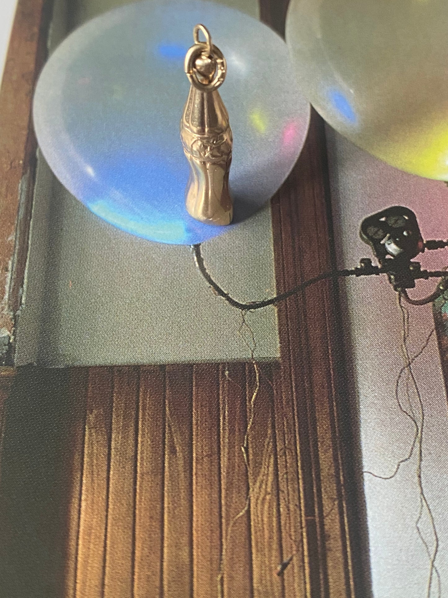 14k Coke Bottle Charm