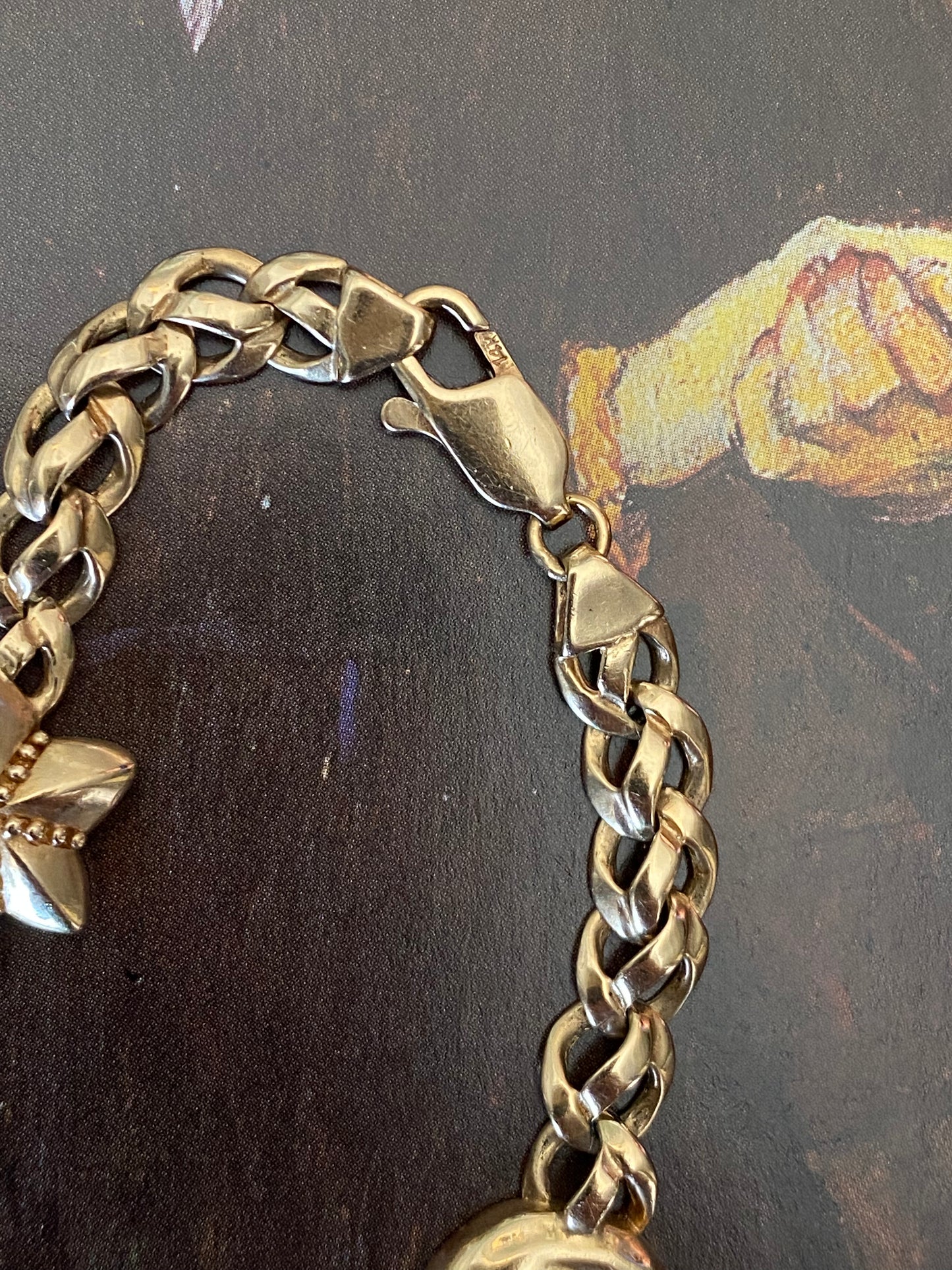 Celestial Braided Curb Bracelet