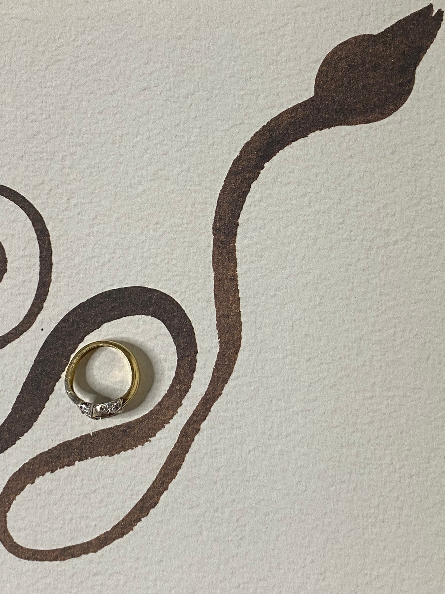 Snake Midi/Pinky Ring