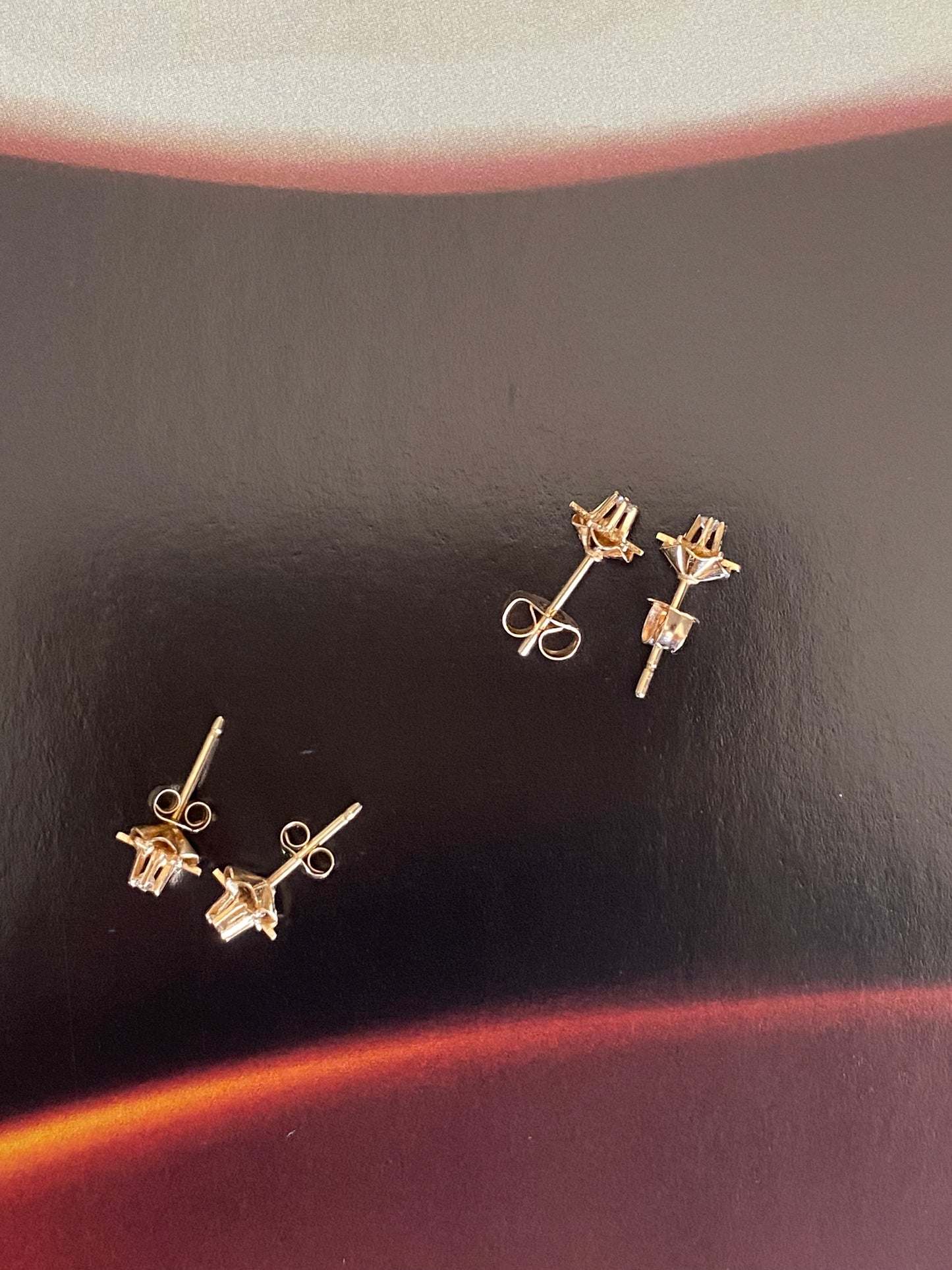 Diamond Buttercup Studs