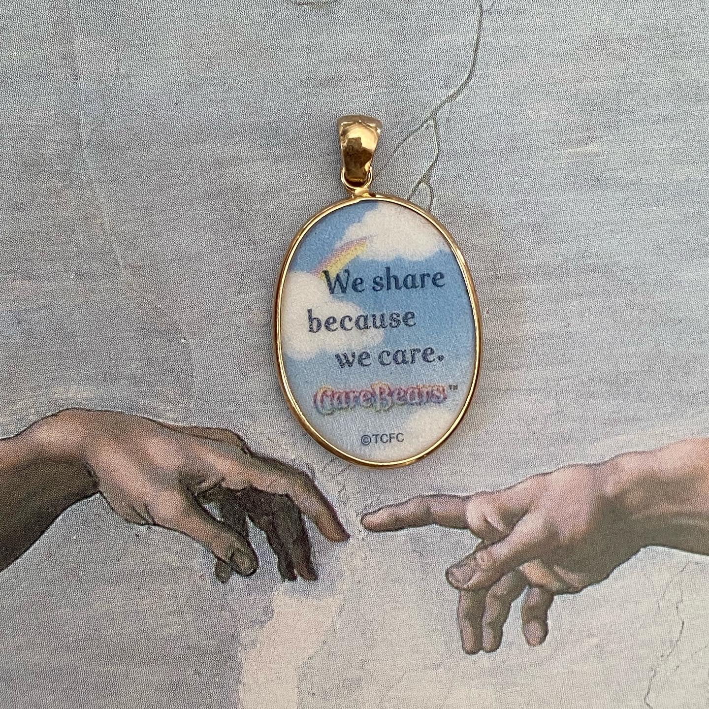 14k Care Bears Pendant