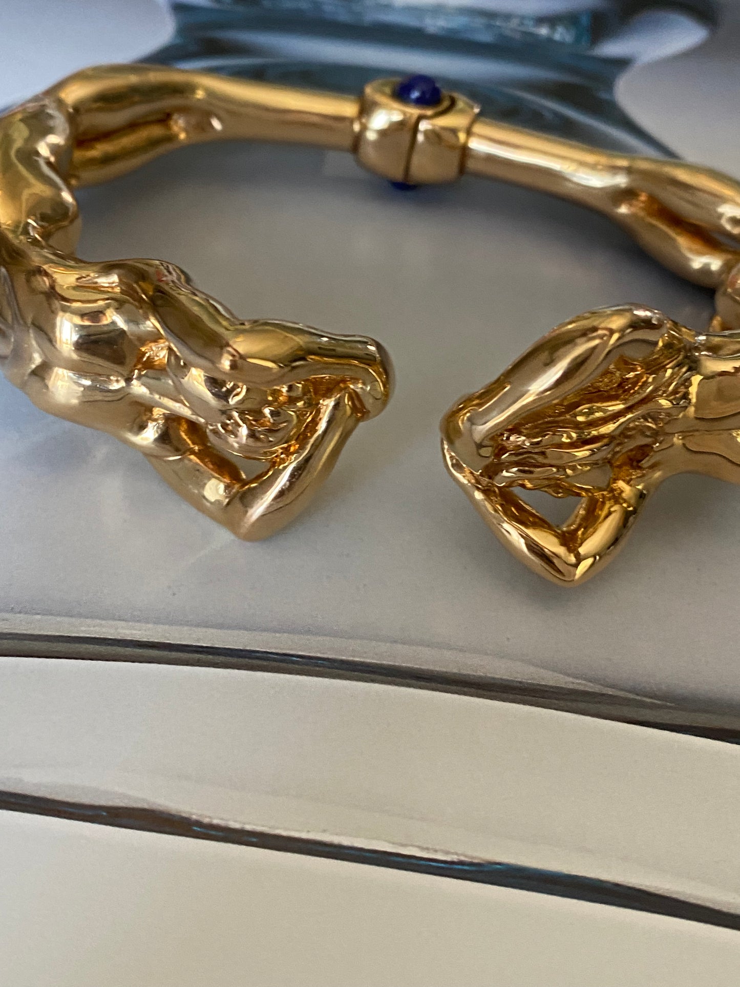 Naked Man & Woman Cuff Bracelet