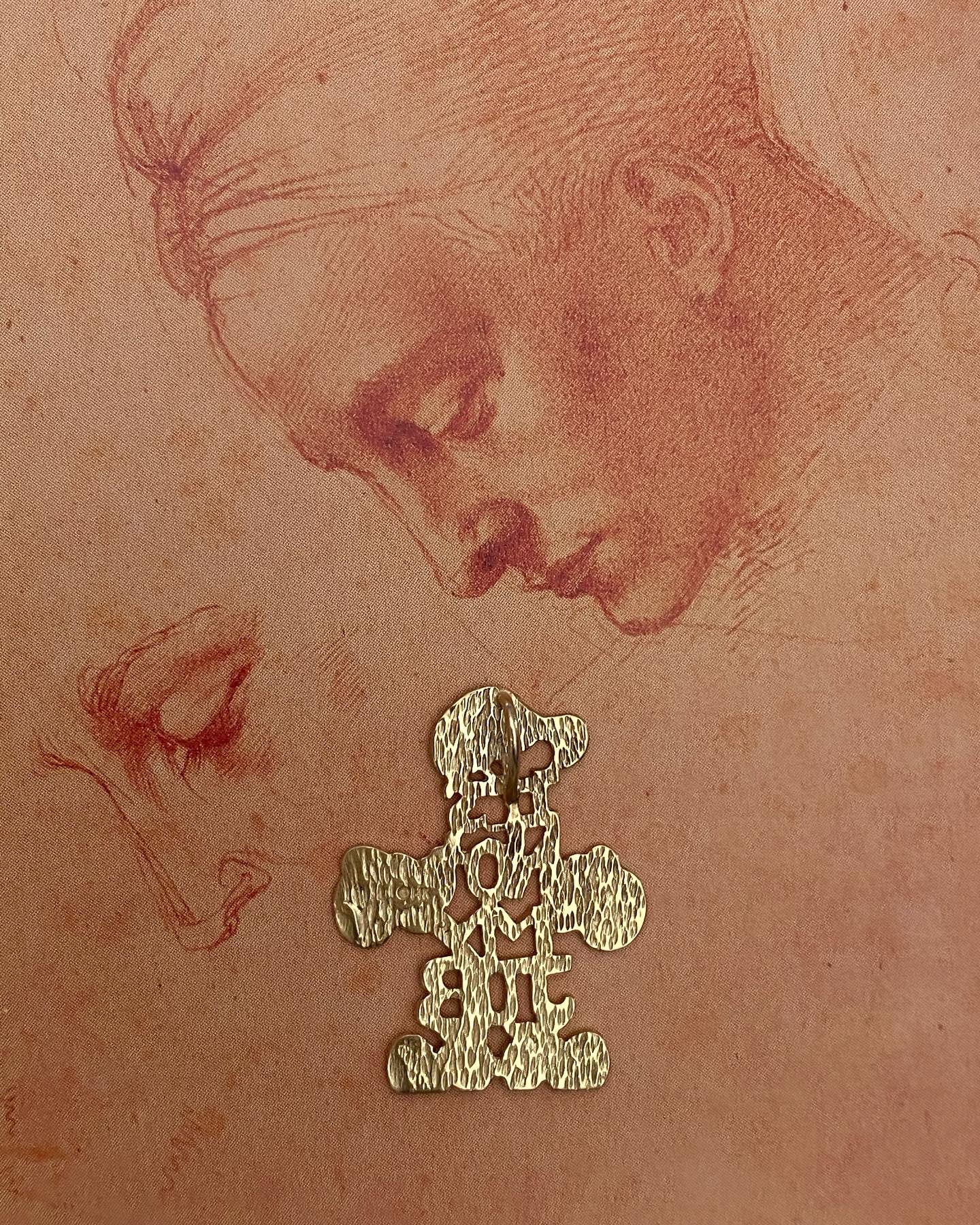 14k Its Not My Job Charm