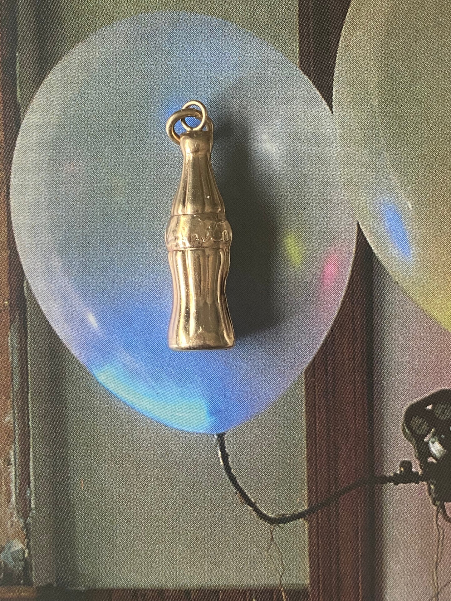 14k Coke Bottle Charm