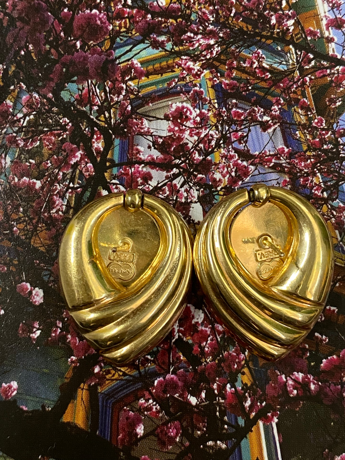 14k Door Knocker Earrings