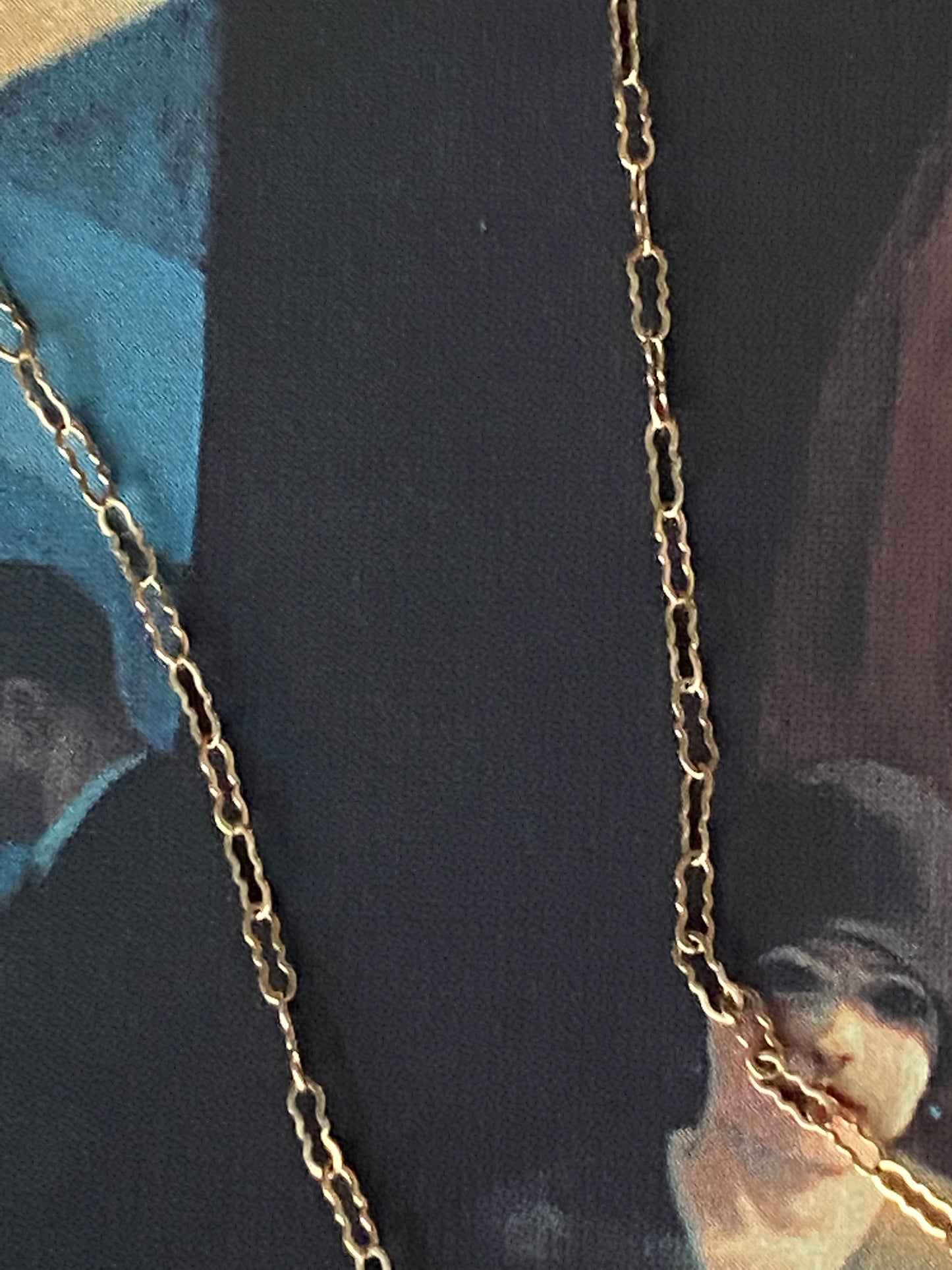14k Krinkle Link Chain