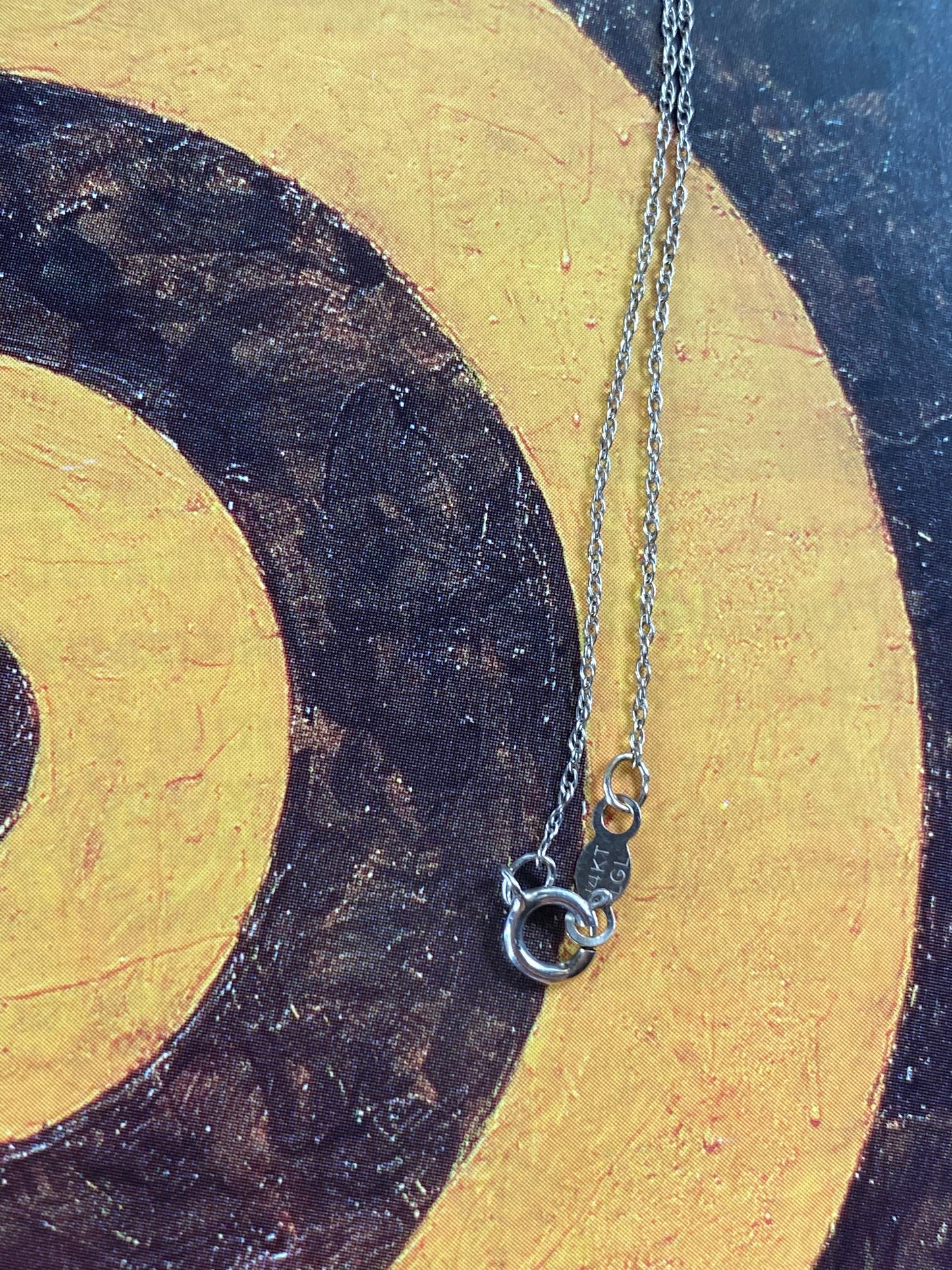 14k Butterfly on a Chain