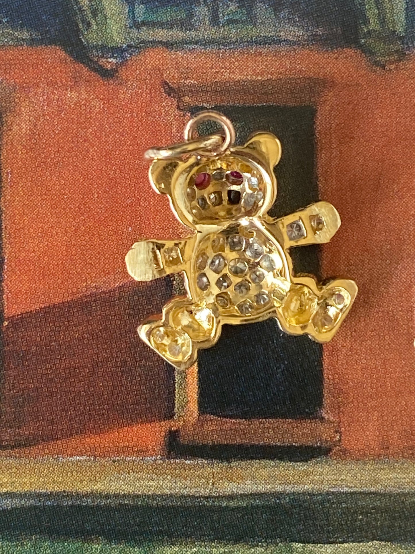14k Mia Diamond Bear