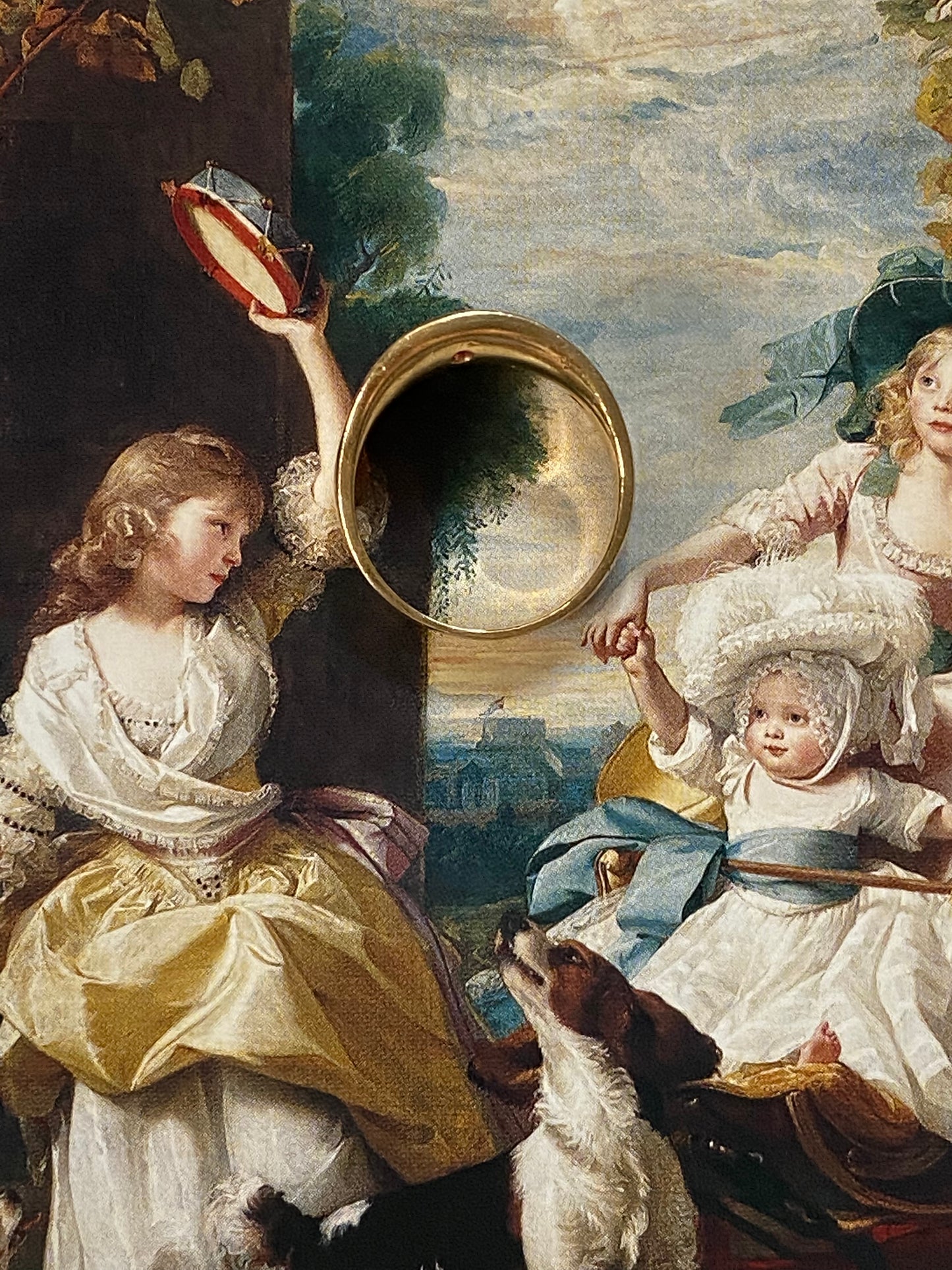 14k Curved Ruby Ring