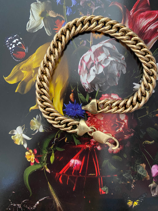 Woven Curb Link Bracelet