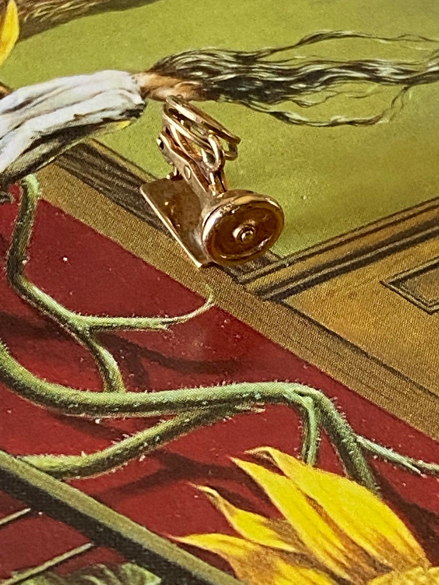 14k Sewing Machine Charm