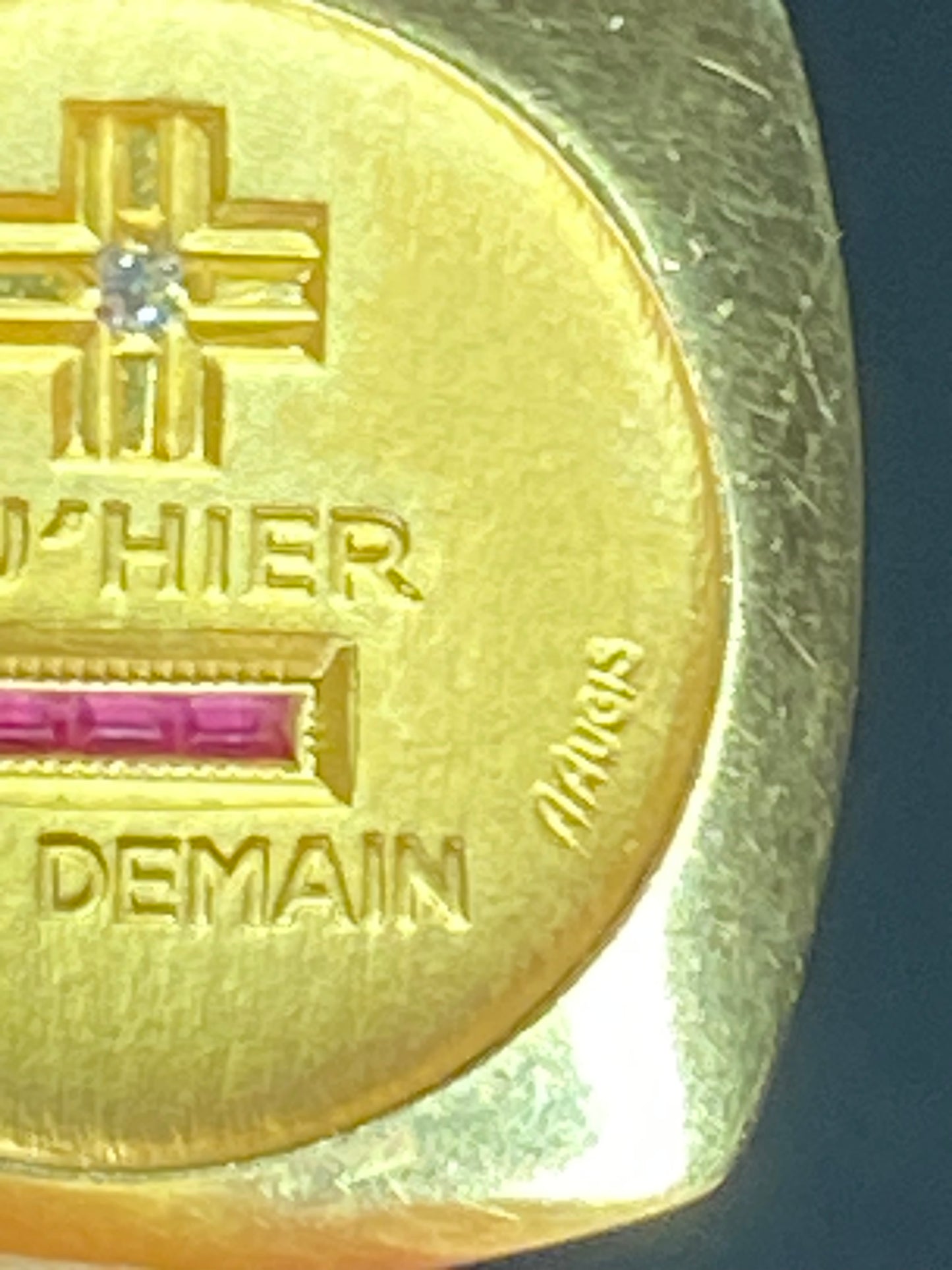 18k Augis Médaille D’amour