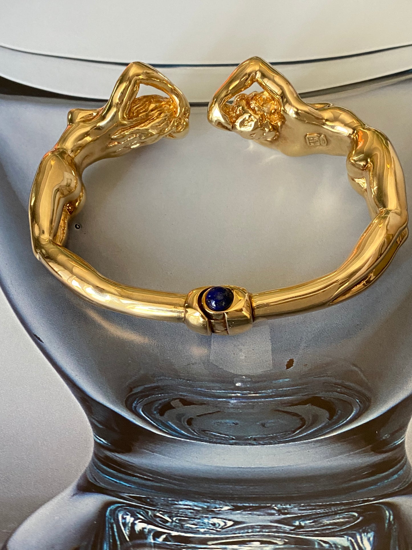 Naked Man & Woman Cuff Bracelet