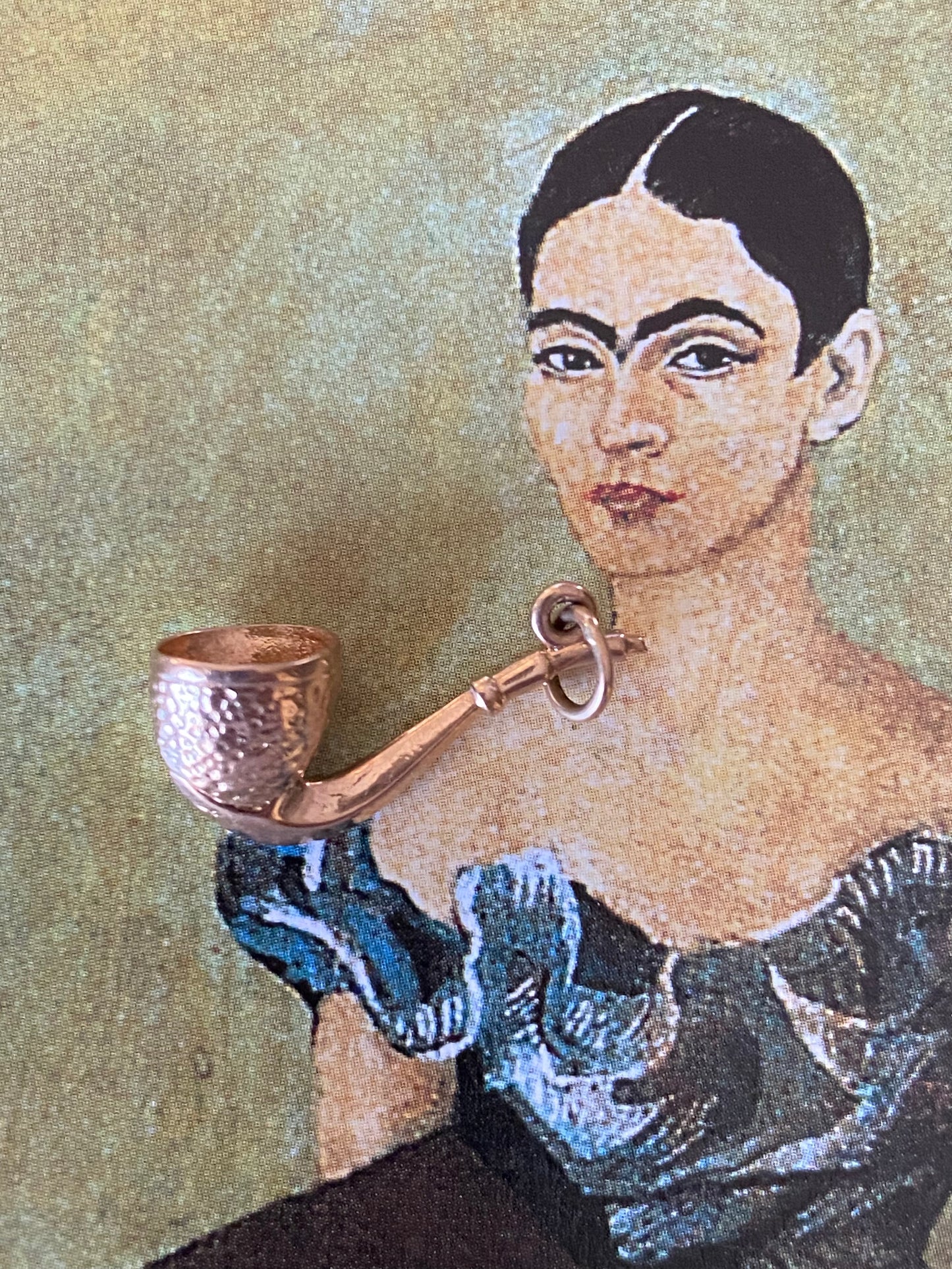 18k Briar Smoking Pipe