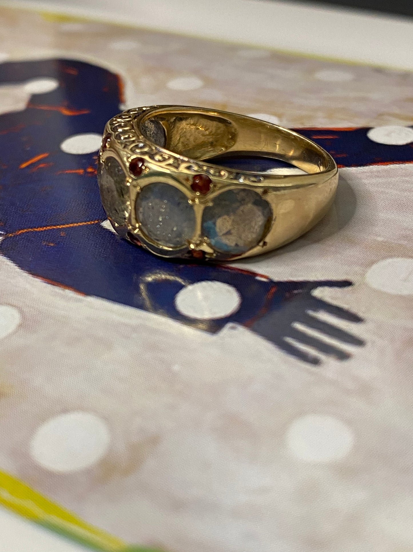 14k Labradorite Ring