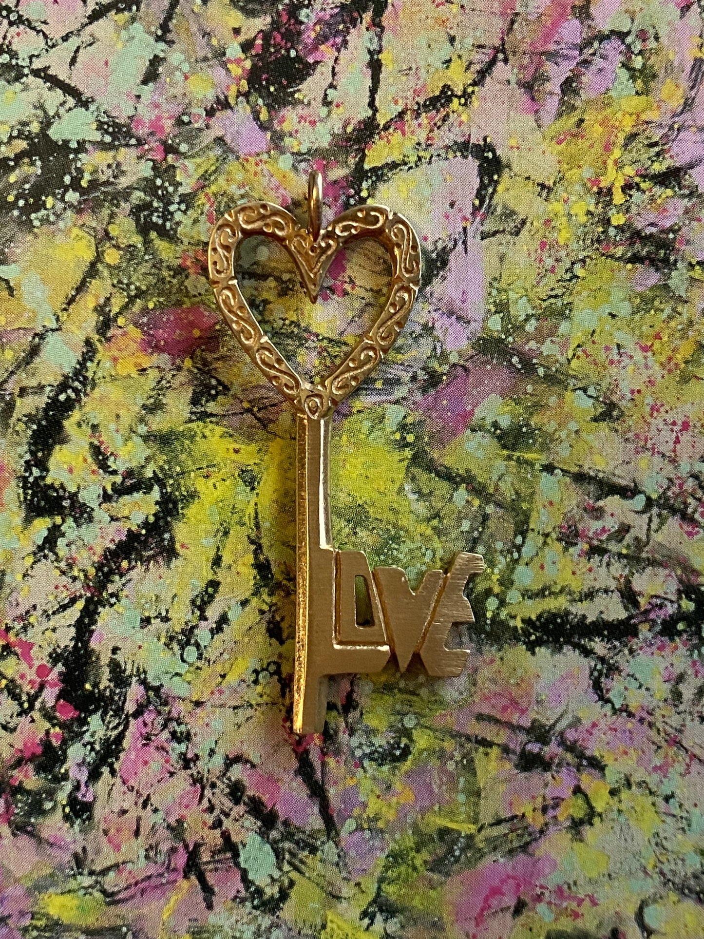14k Love Key