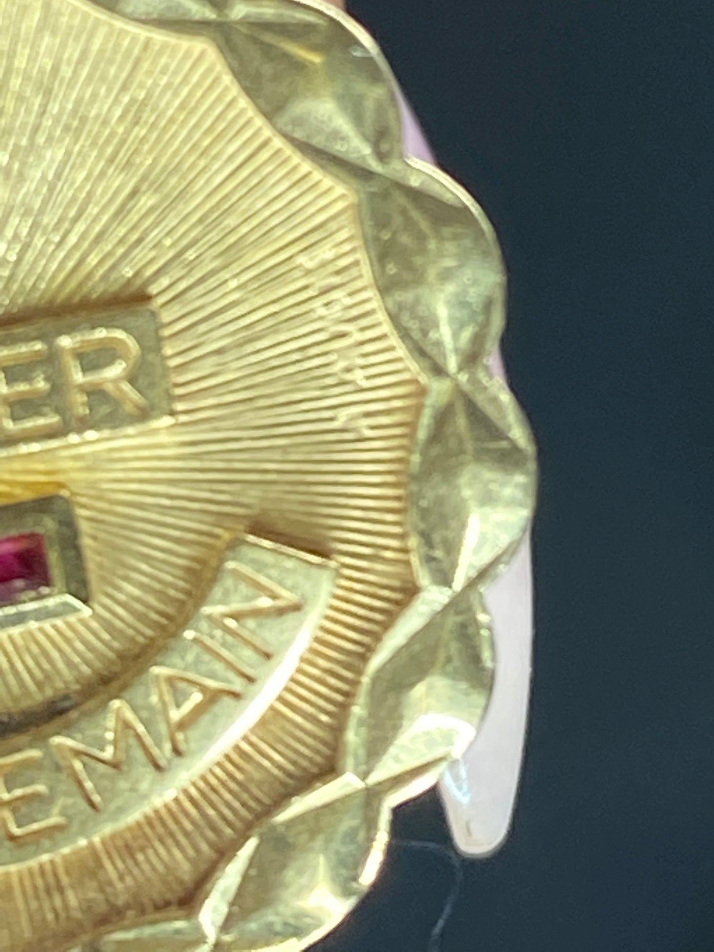 18k Augis Médaille D’amour