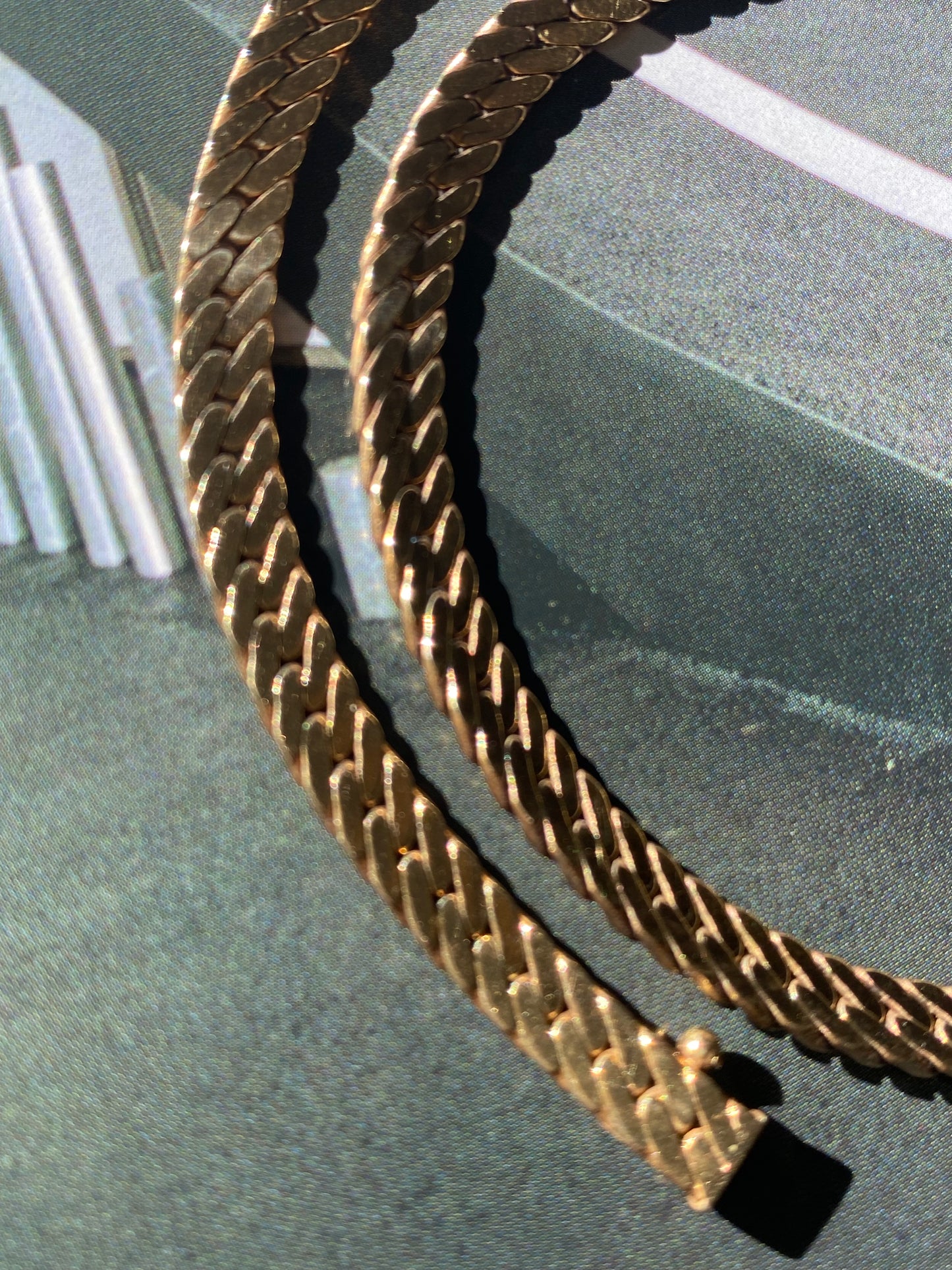 Flat Herringbone Chain