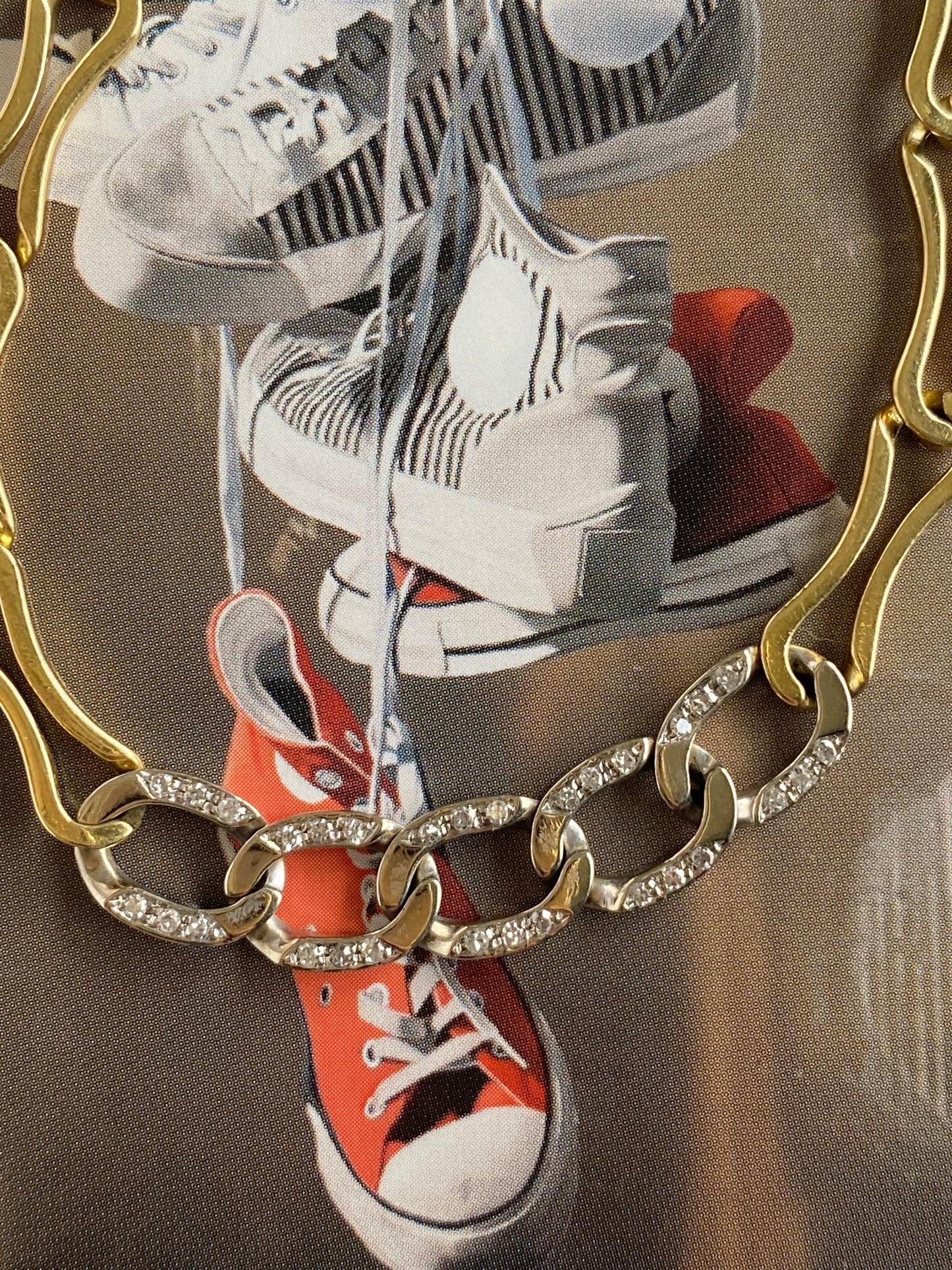 Diamond Curb Link Bracelet
