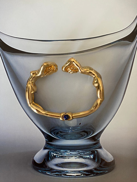 Naked Man & Woman Cuff Bracelet