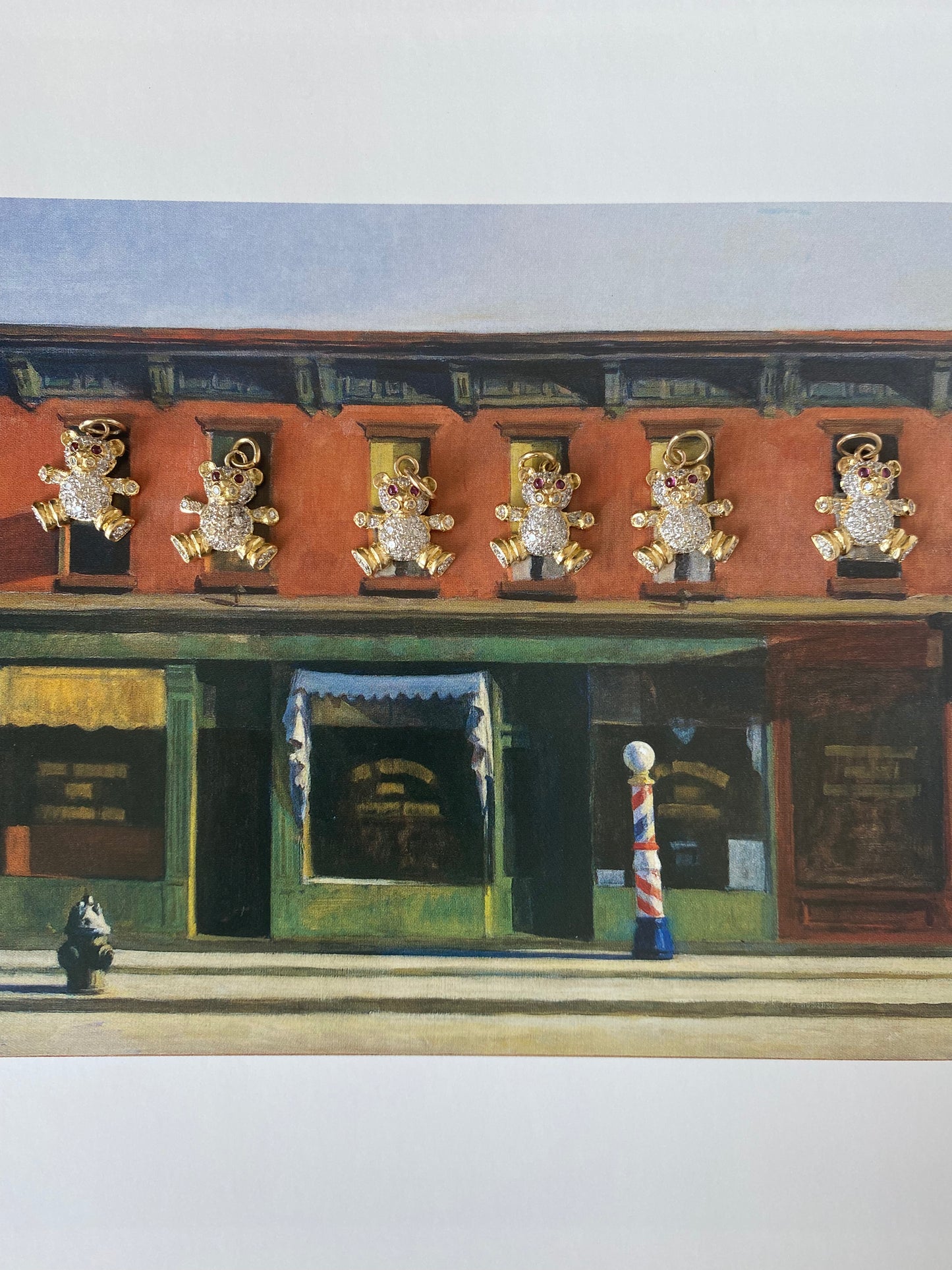 14k Mia Diamond Bear