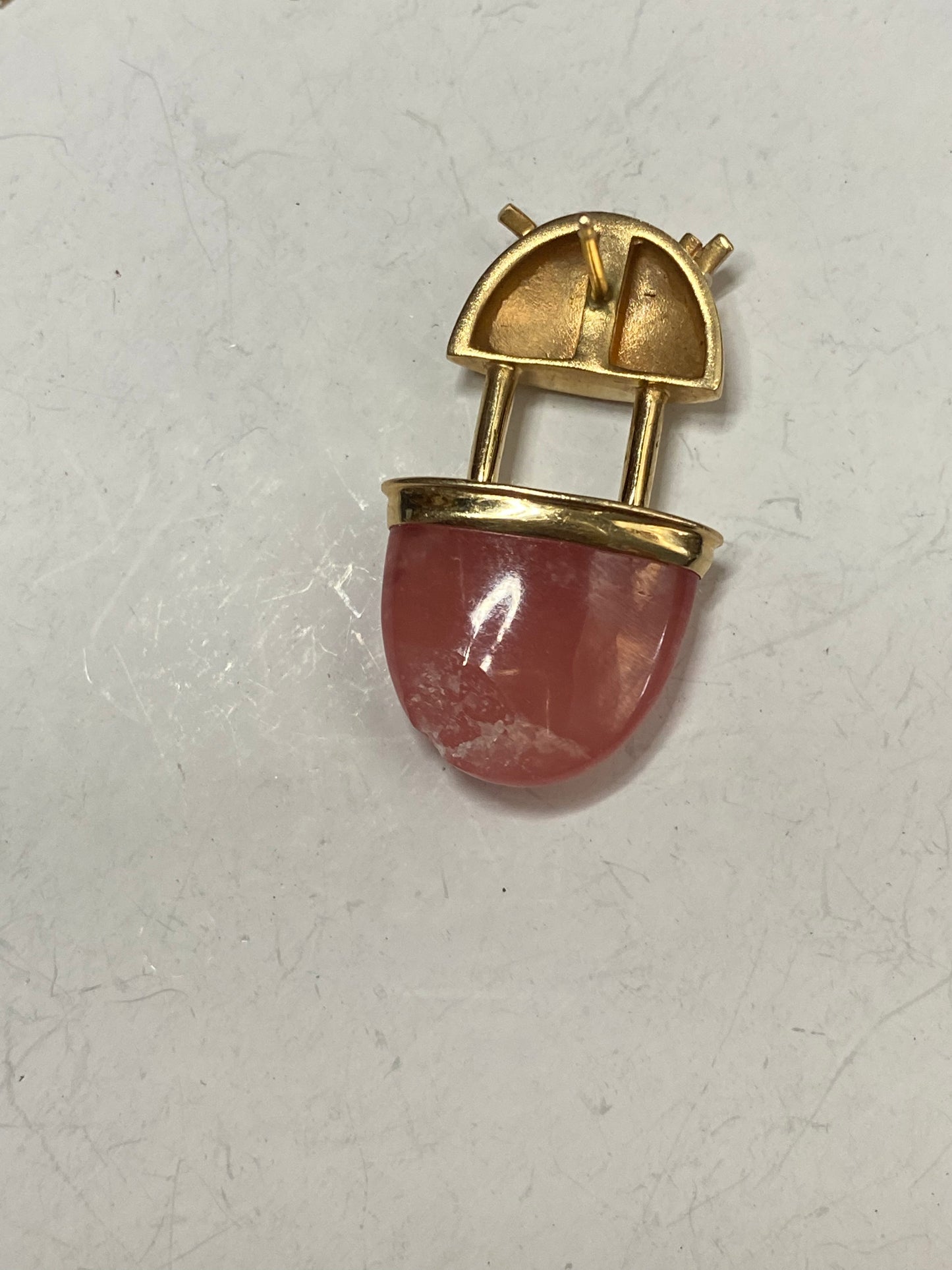 Rose Quartz Popsicle Earrings