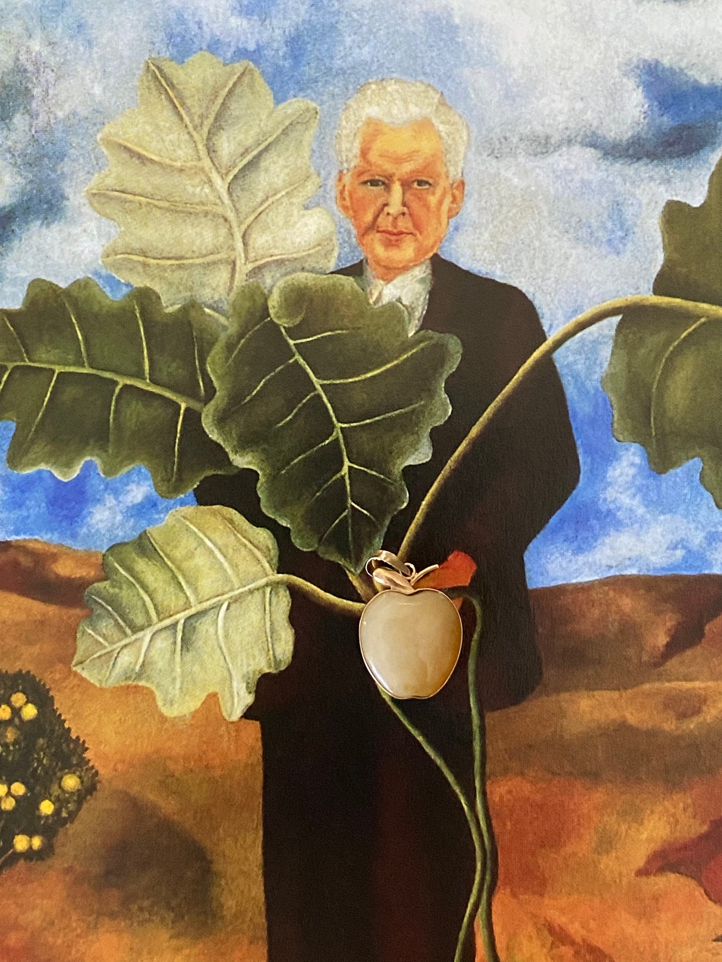 14k Jade Apple Charm