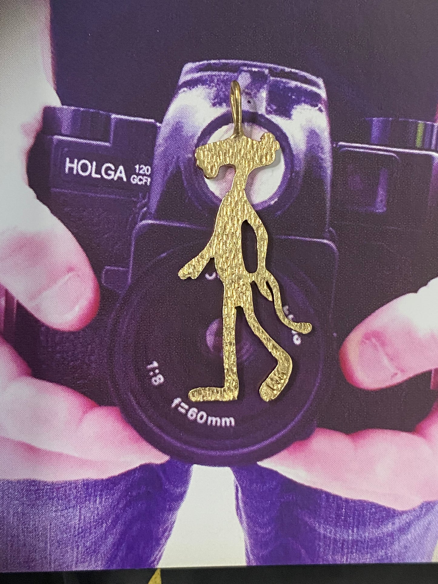 14k RARE Pink Panther
