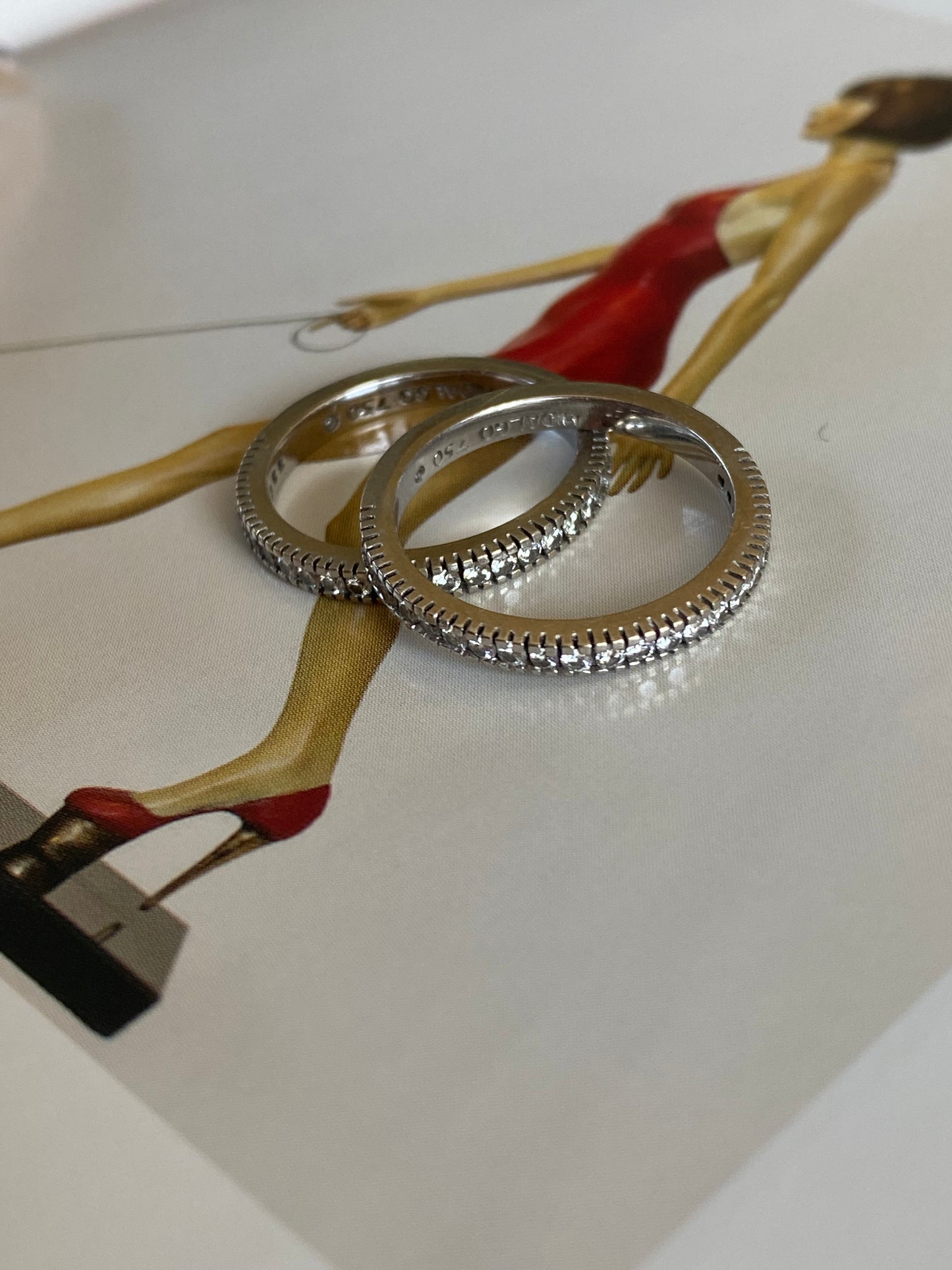 Diamond Half Eternity Ring