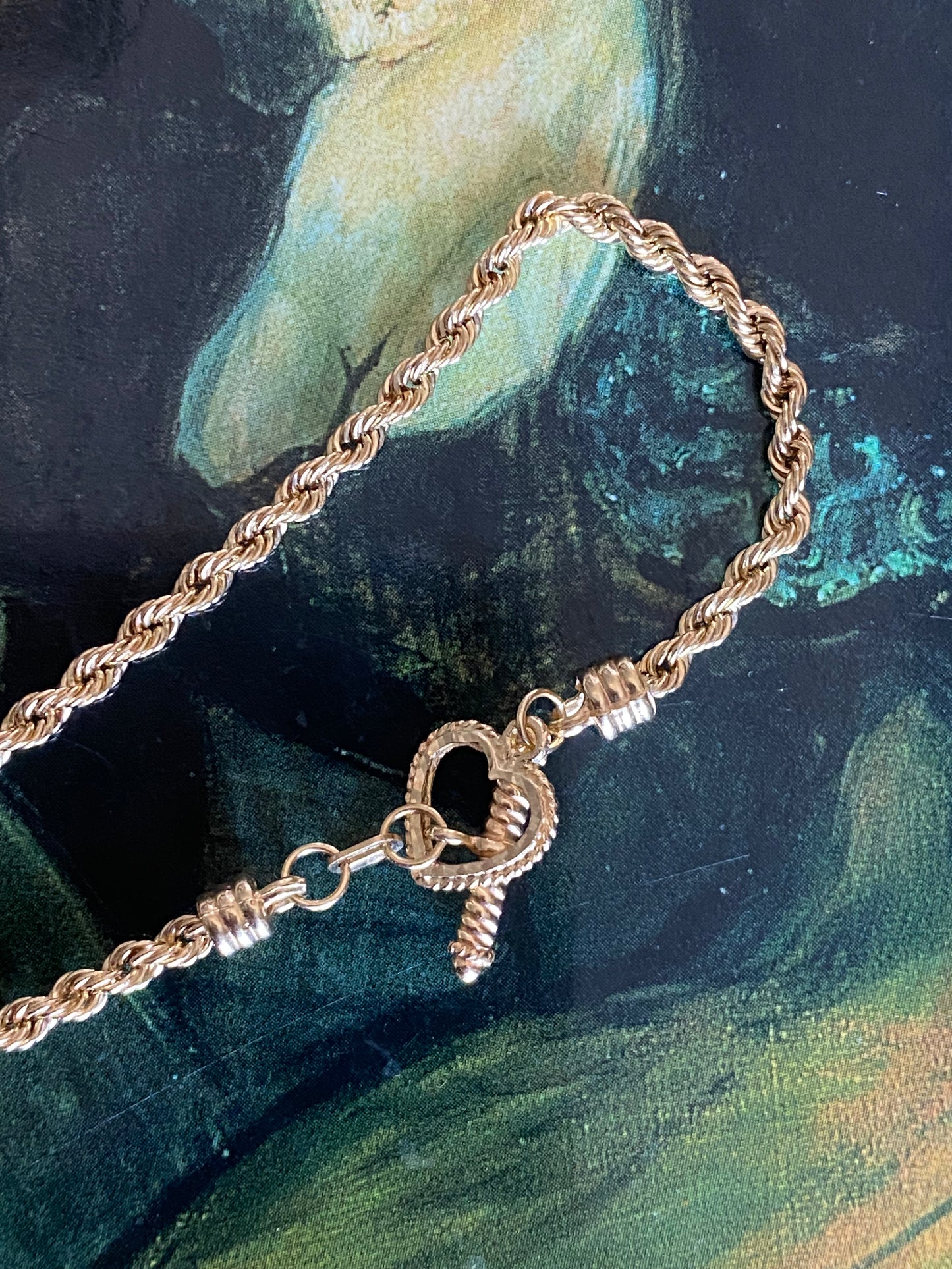 14k Rope Bracelet