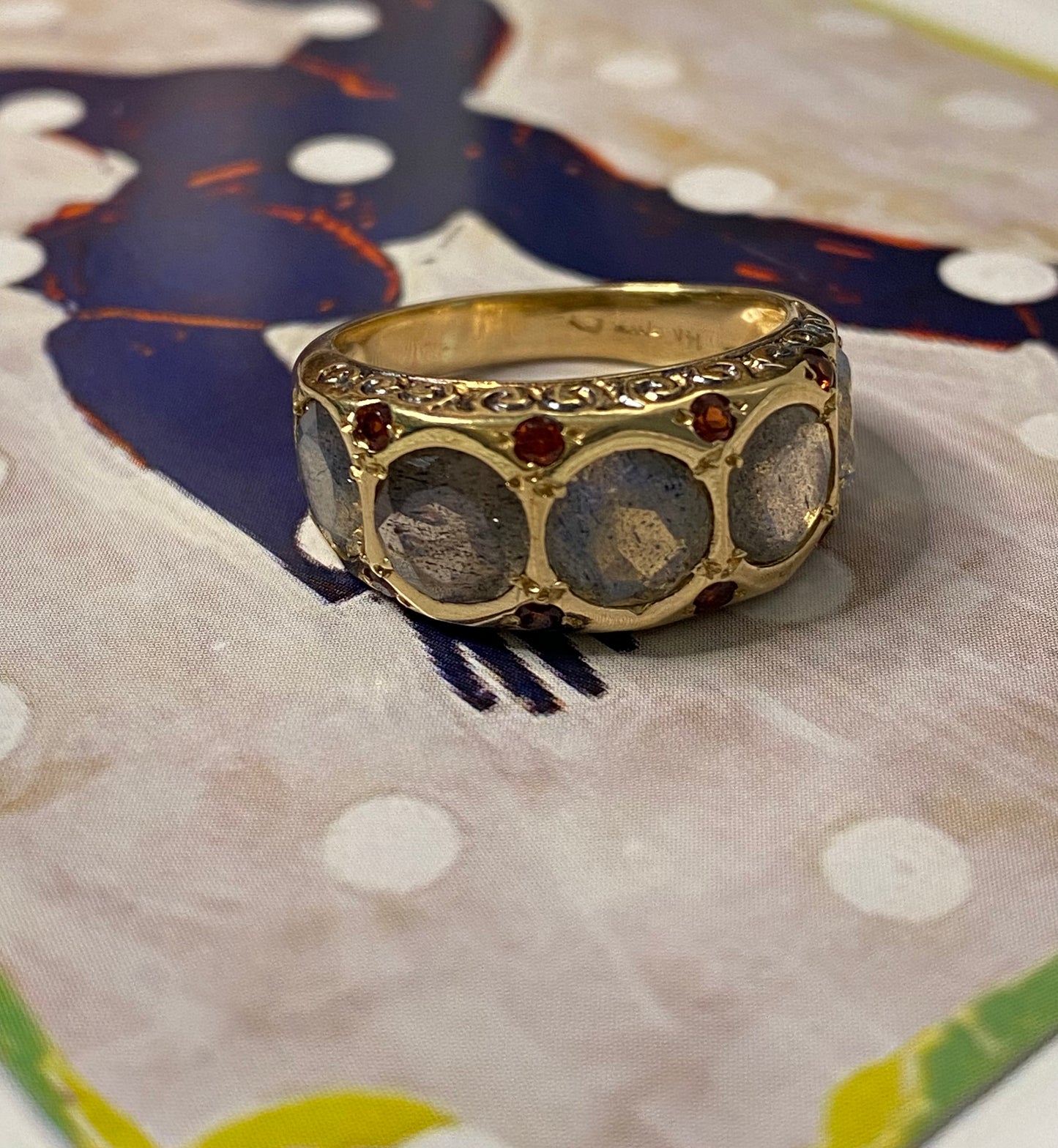 14k Labradorite Ring