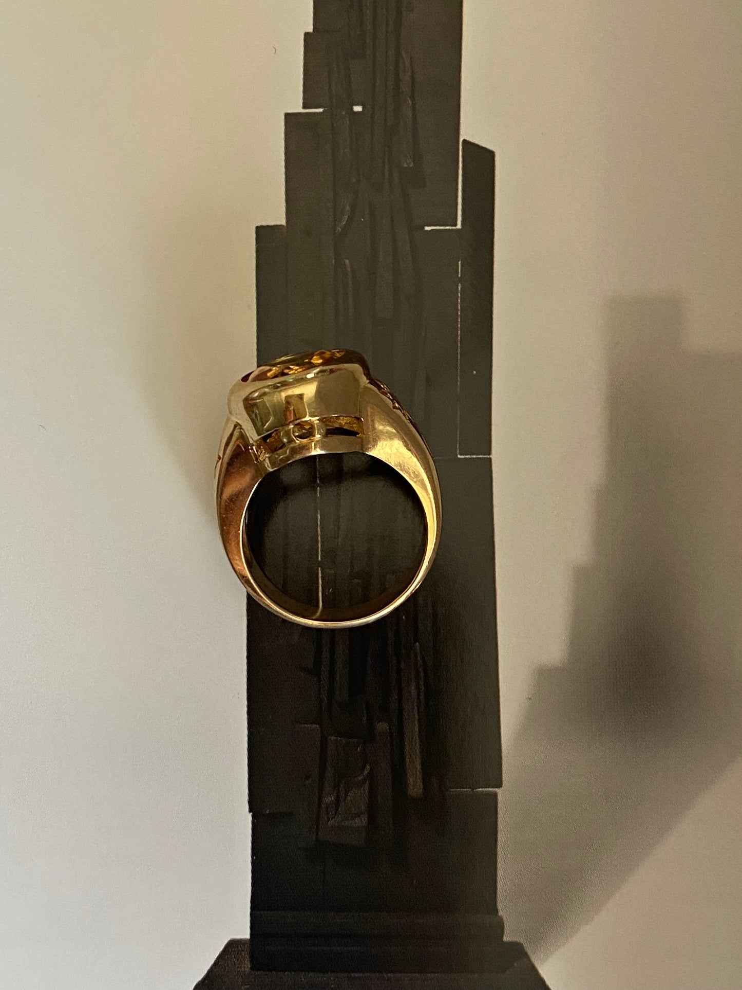 Citrine Cocktail Ring