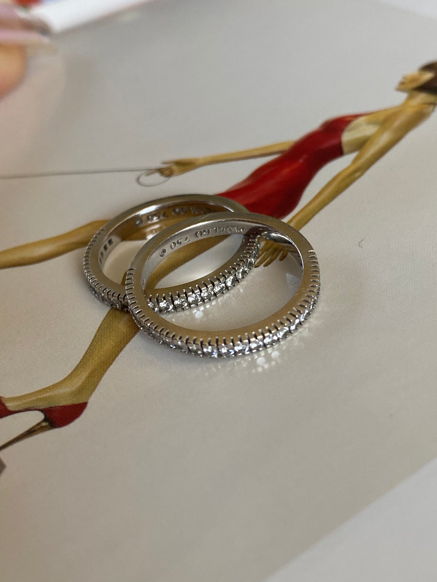 Diamond Half Eternity Ring