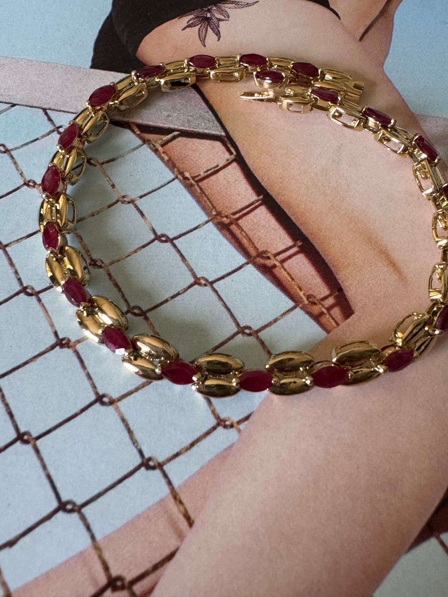 Ruby Bracelet