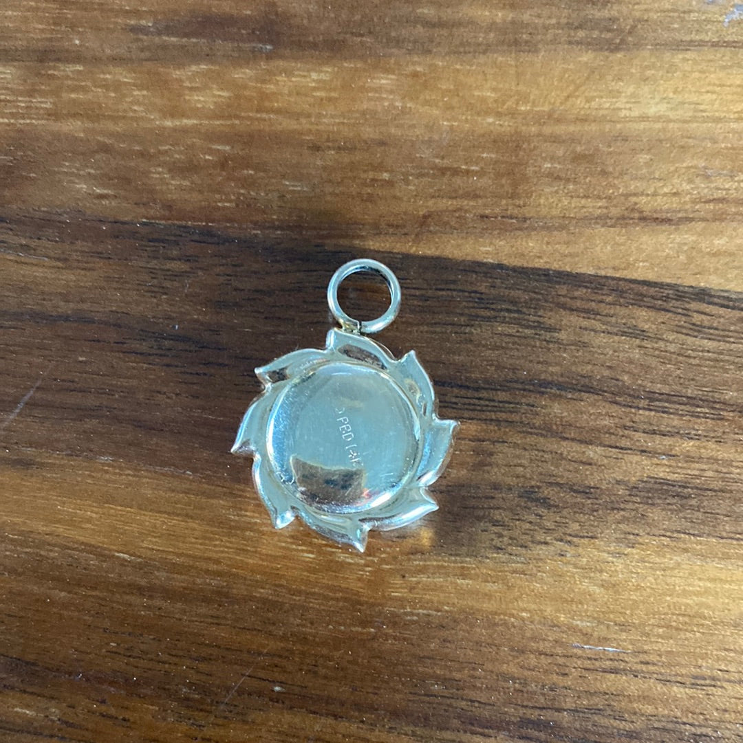 14k Puffy Sun Charm