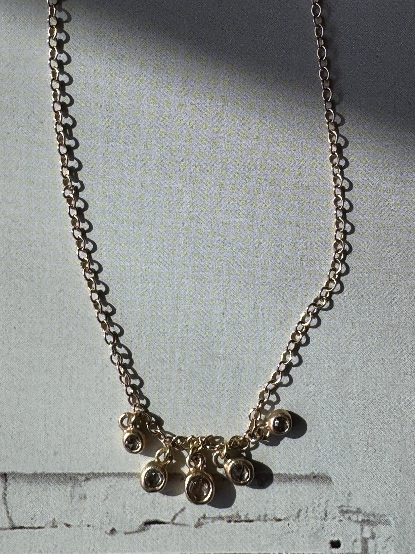 Diamond Dangle Necklace