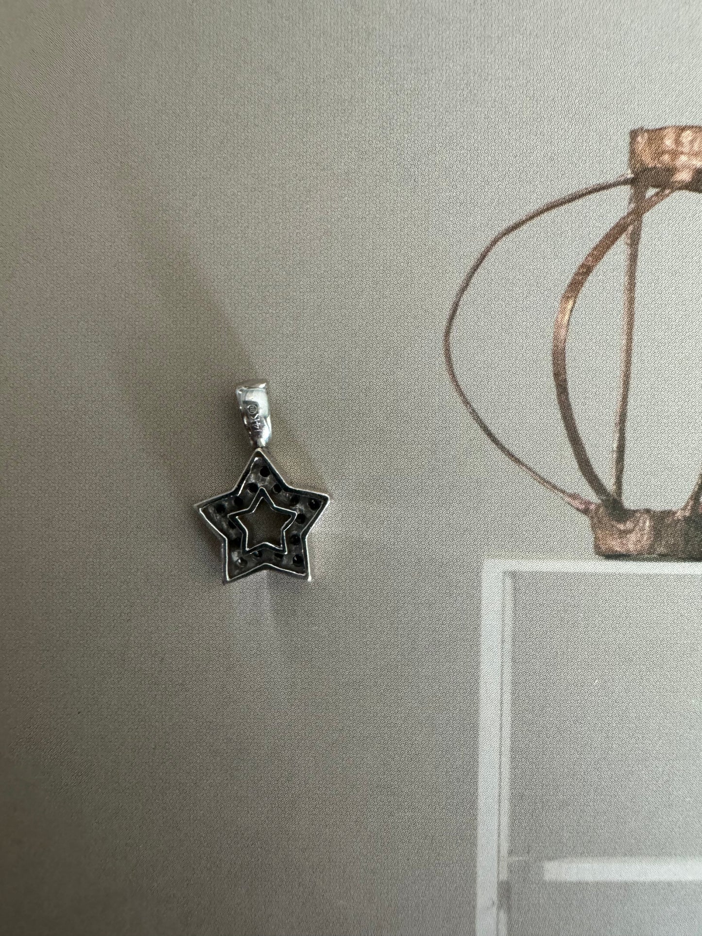 Diamond Star Charm