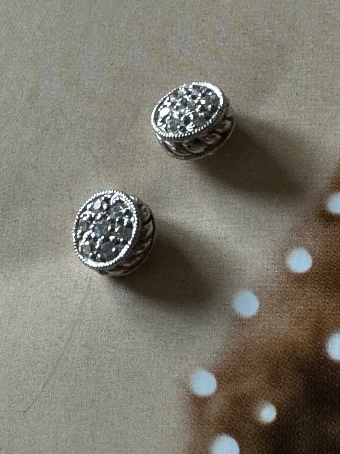 Pave Diamond Studs