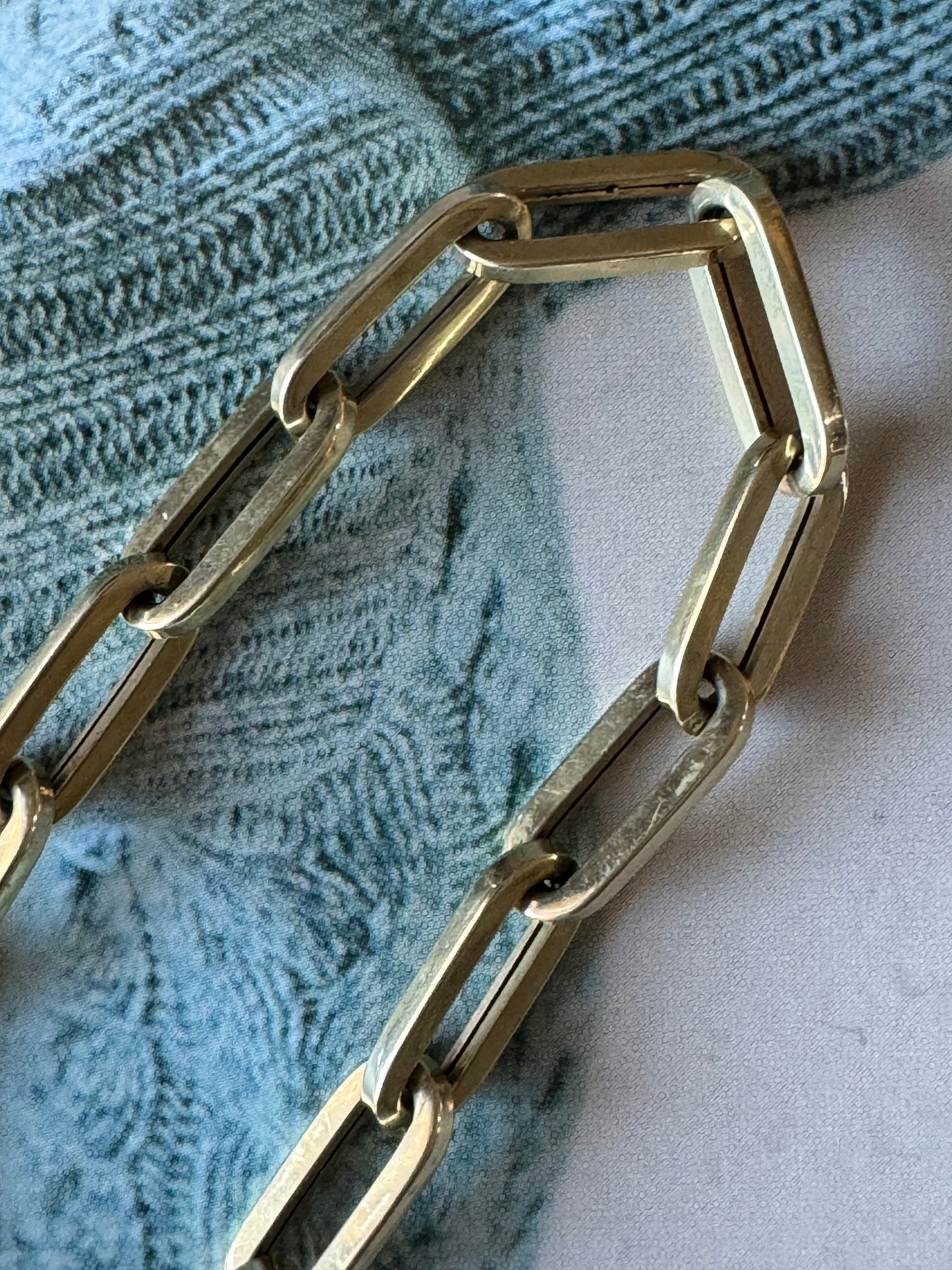 Paperclip Link Bracelet