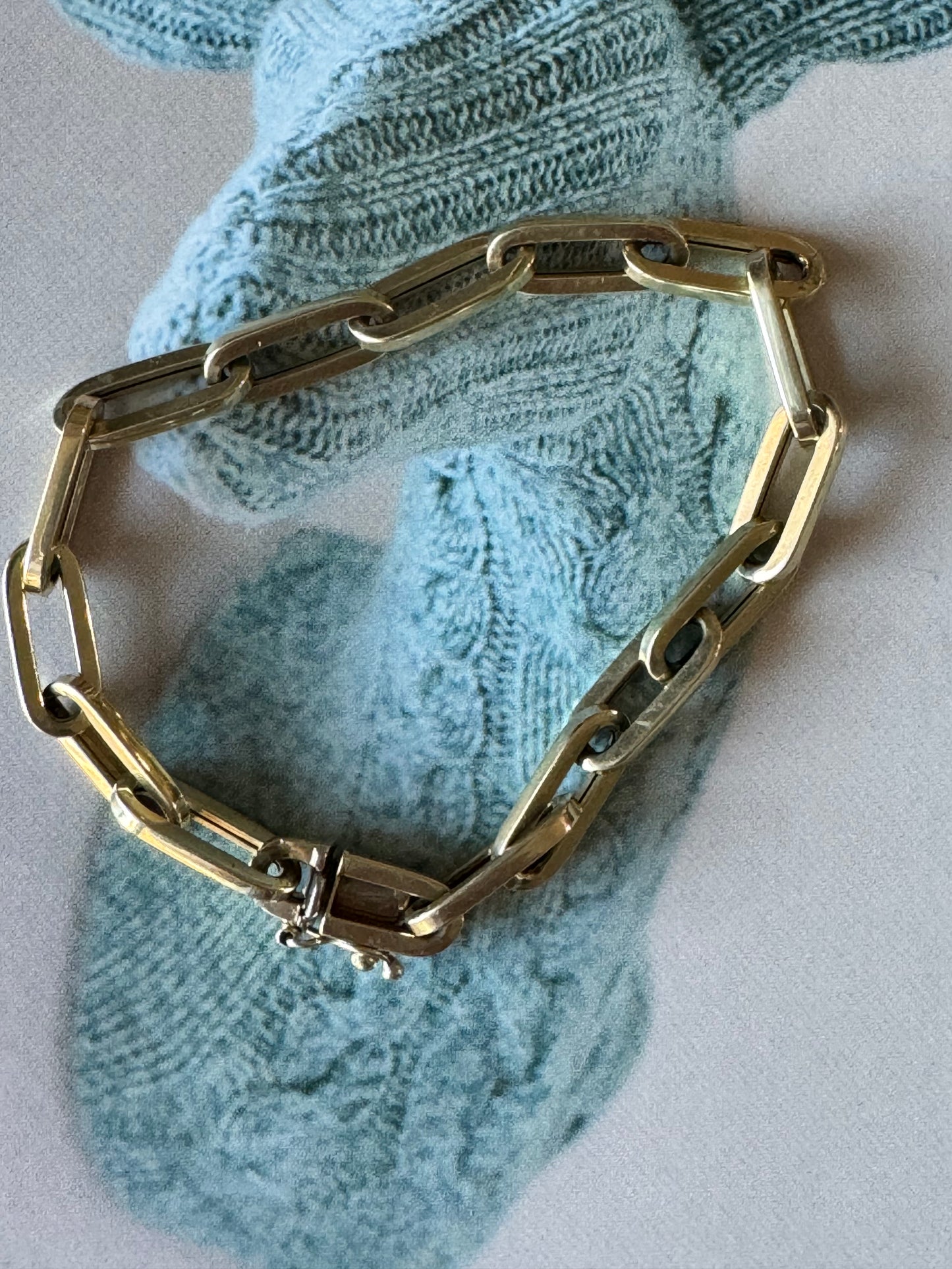 Paperclip Link Bracelet