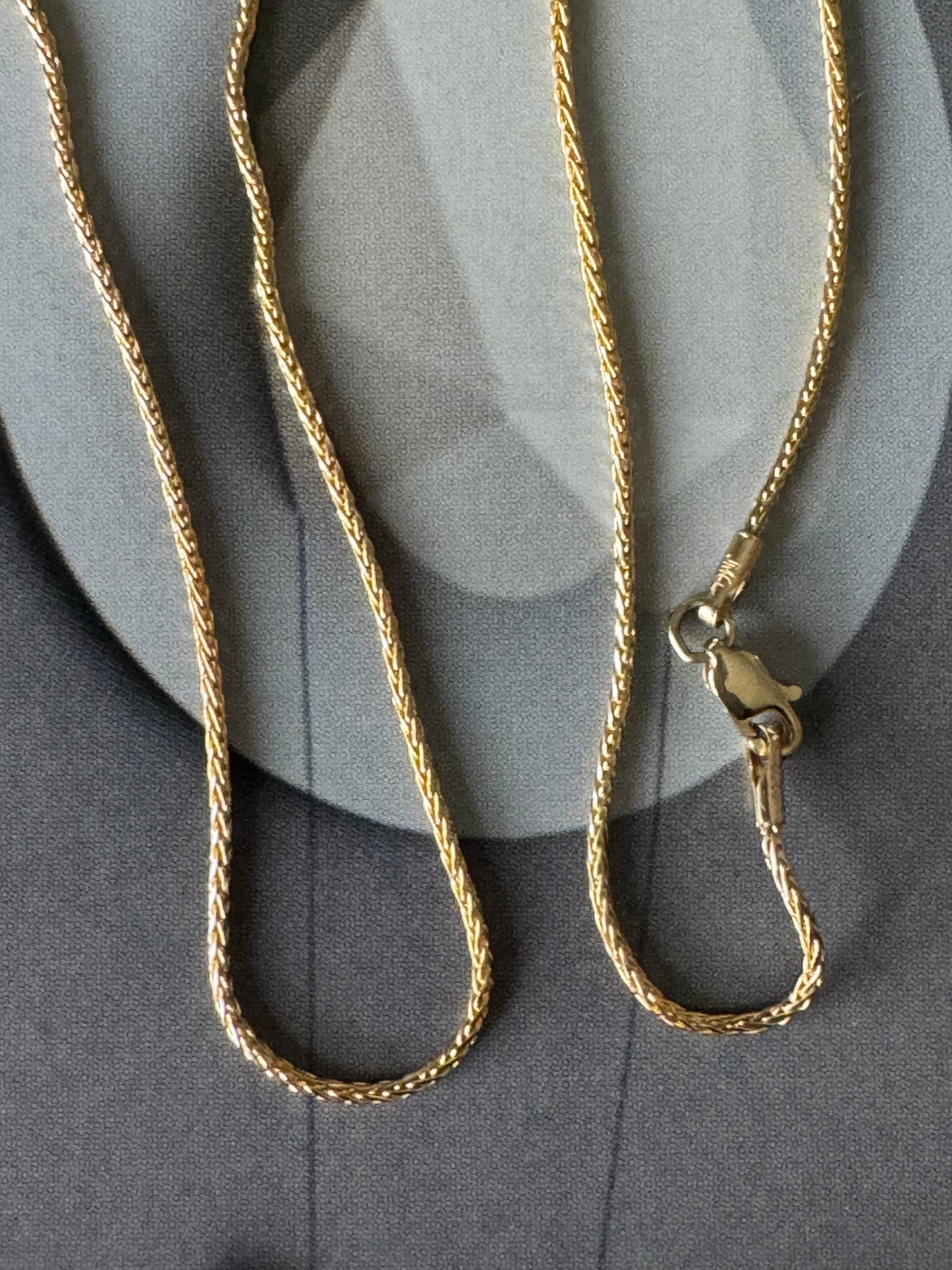 14k Wheat Chain