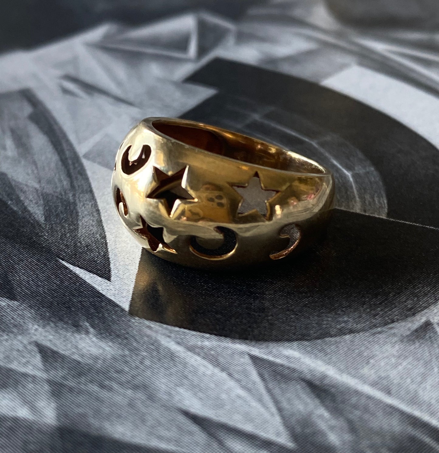 Celestial Cutout Ring