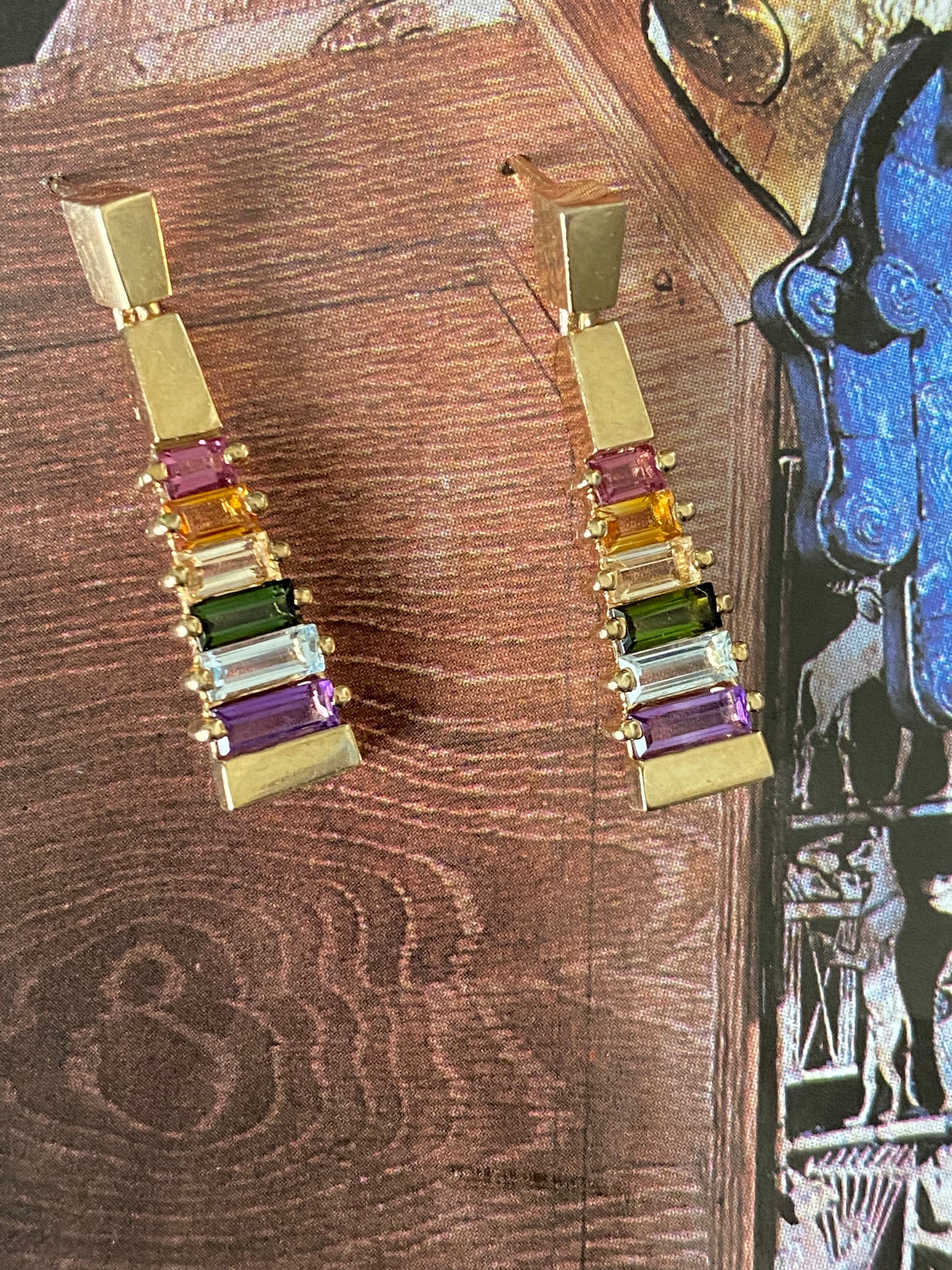 Xylophone Dangle Earrings